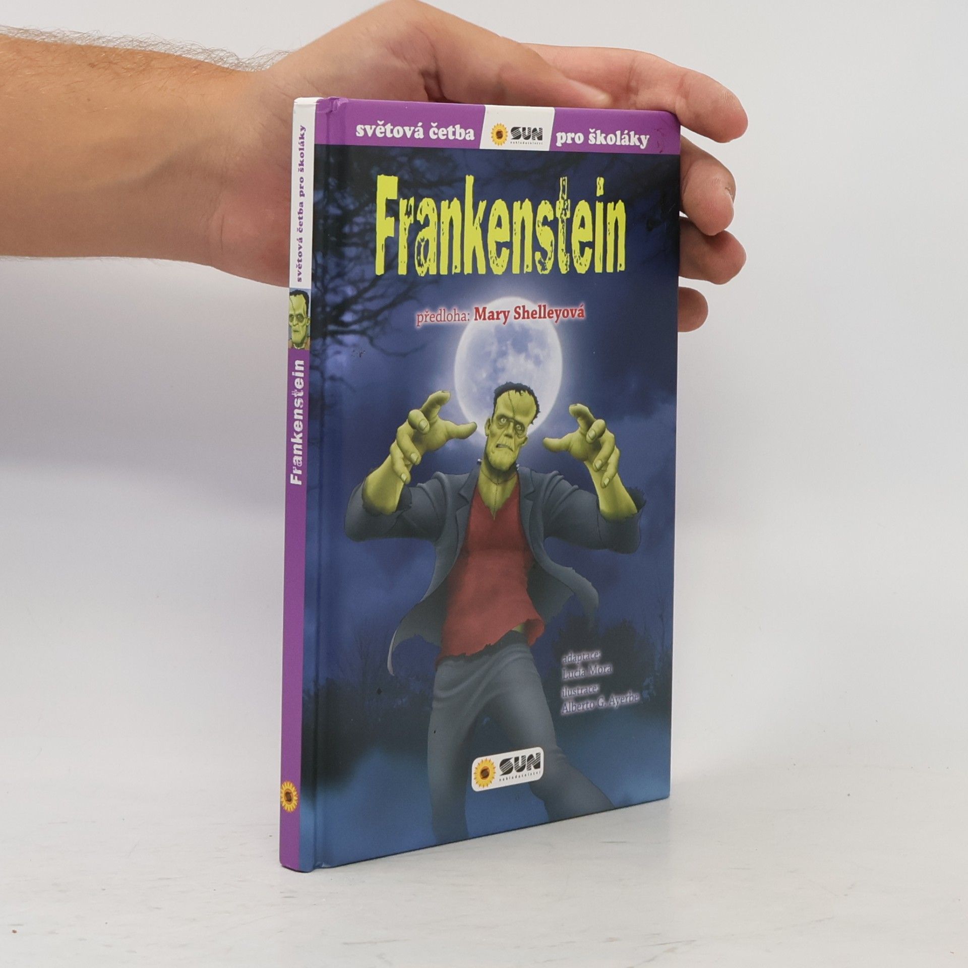 Mary Shelley Frankenstein (edice Světová četba pro školáky)