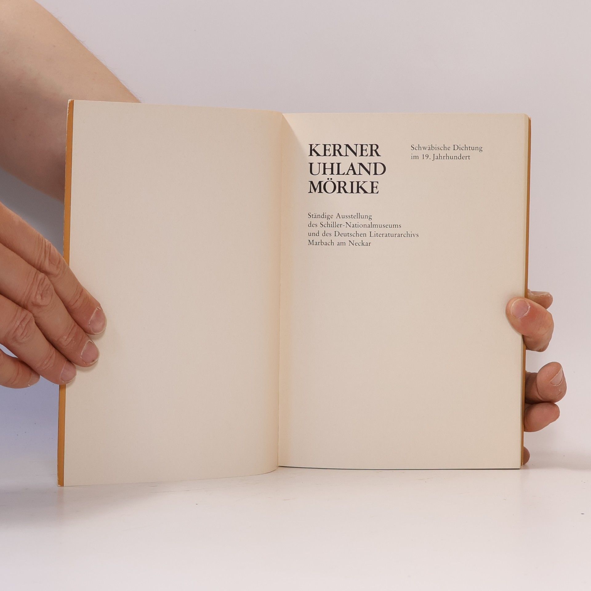 Various authors Kerner, Uhland, Mörike