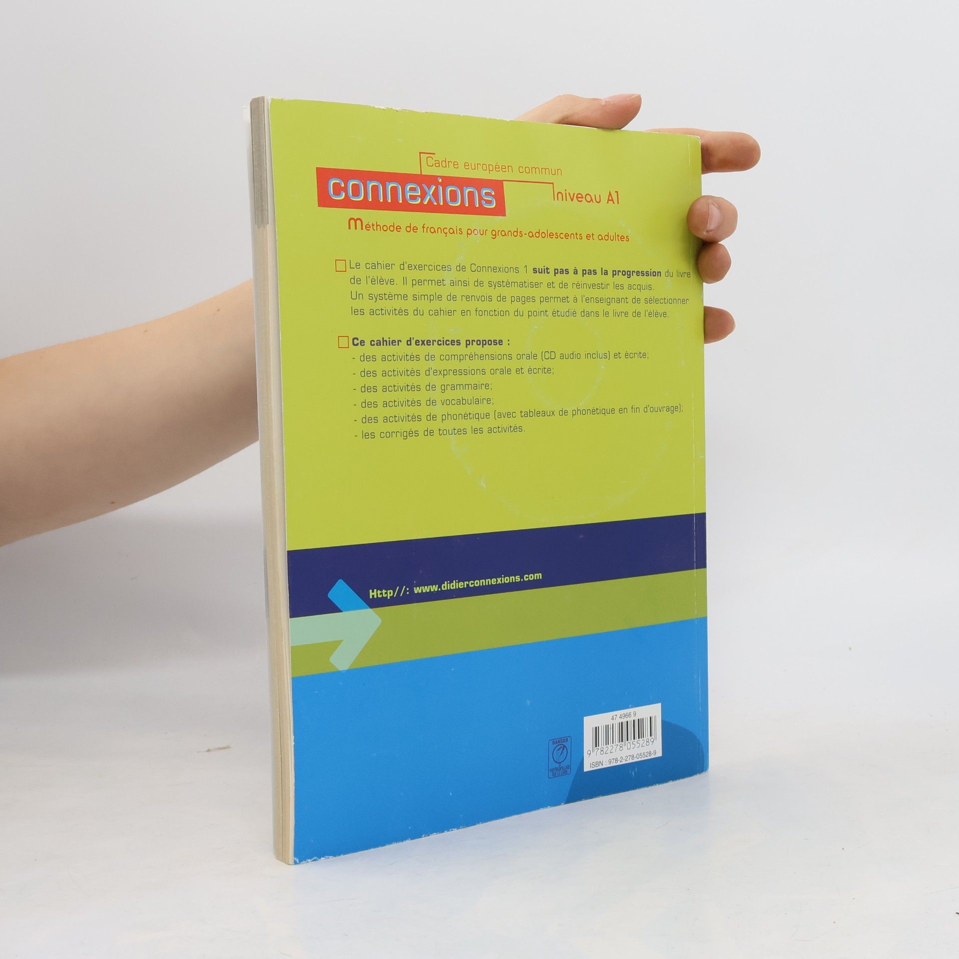 Régine Mérieux Connexions. Niveau 1. Cahier d'exercices