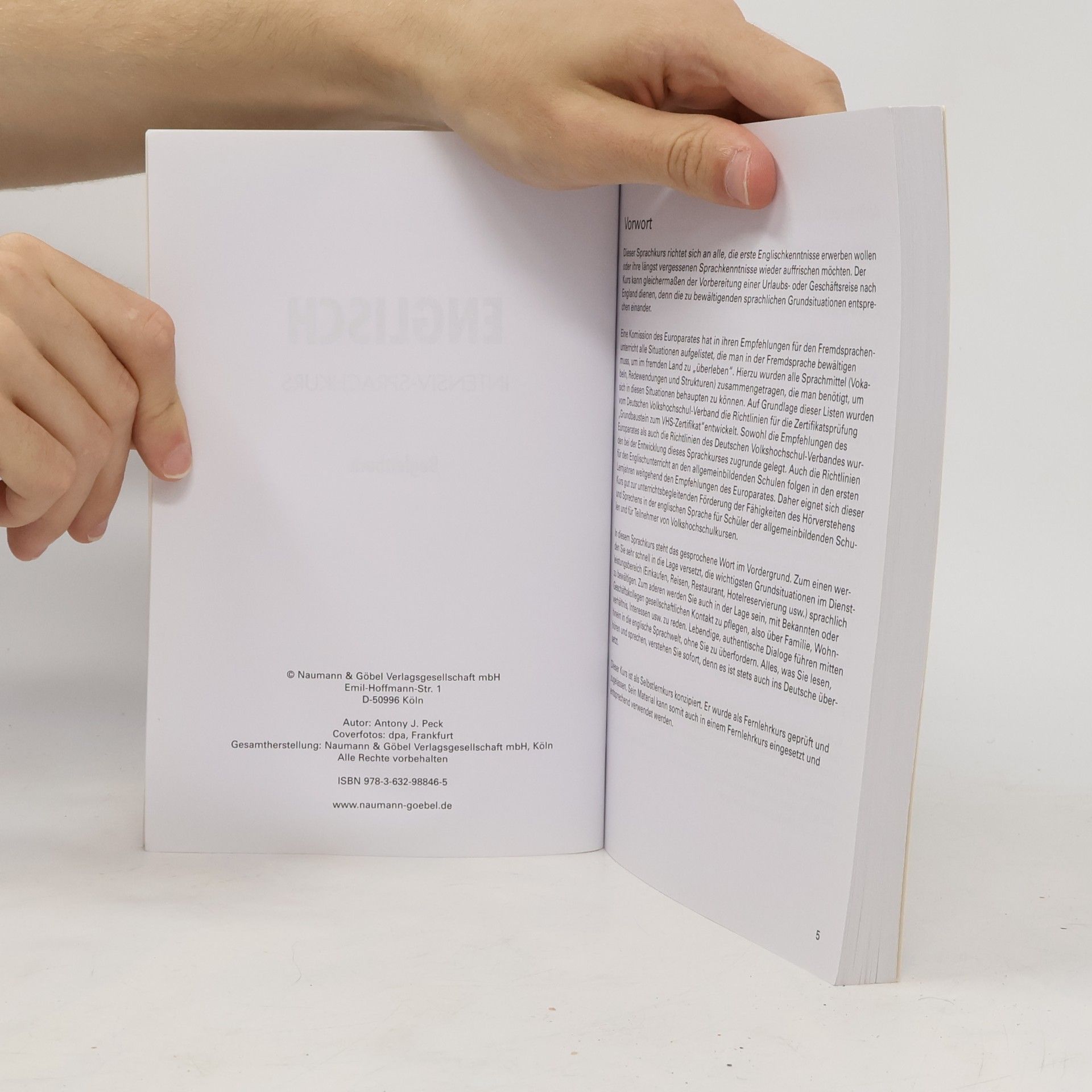 Various authors Englisch. Begleitbuch zum CD-Intensiv-Sprachkurs