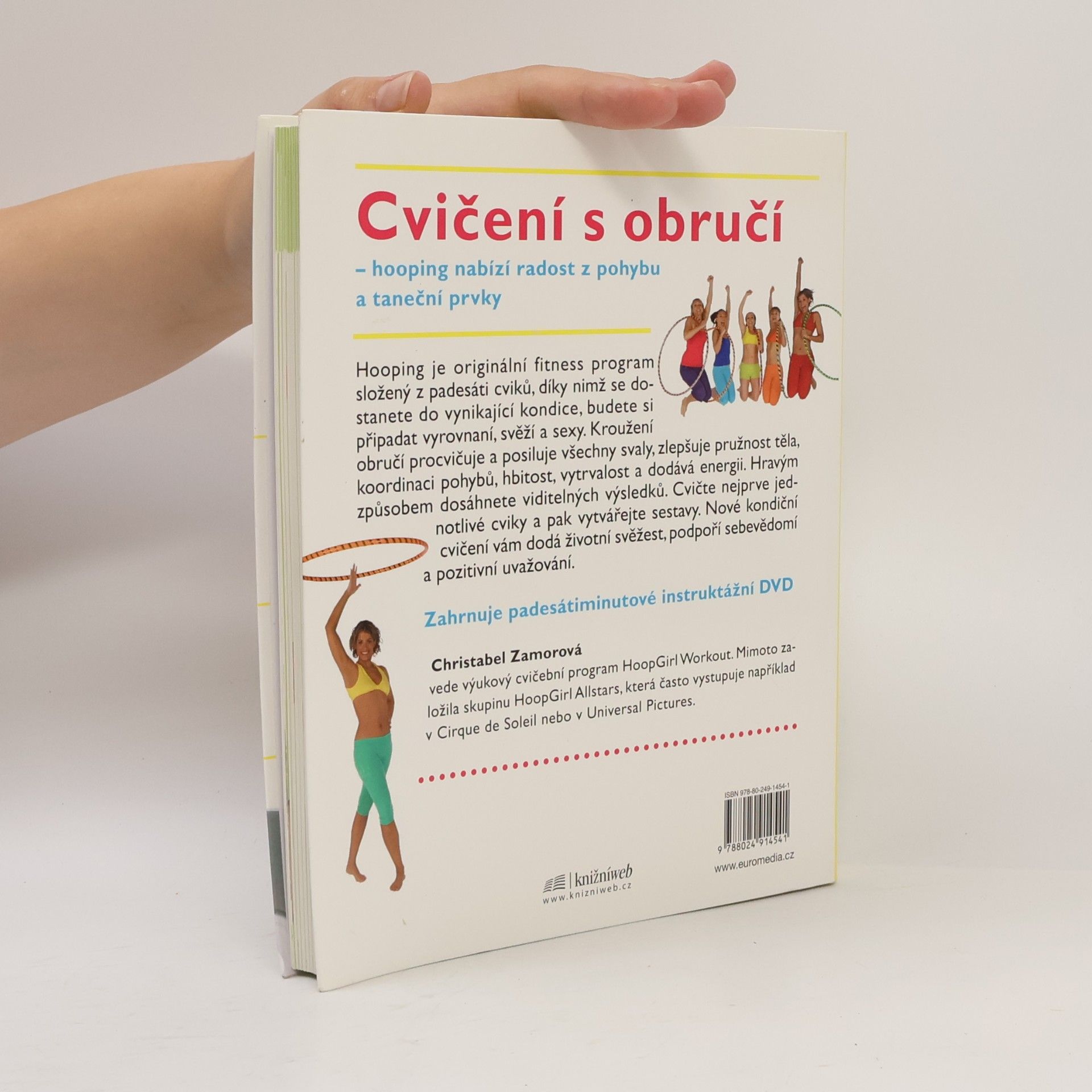 Christabel Zamor Cvičíme s obručí. Bavte se, zhubněte a zpevněte svaly!