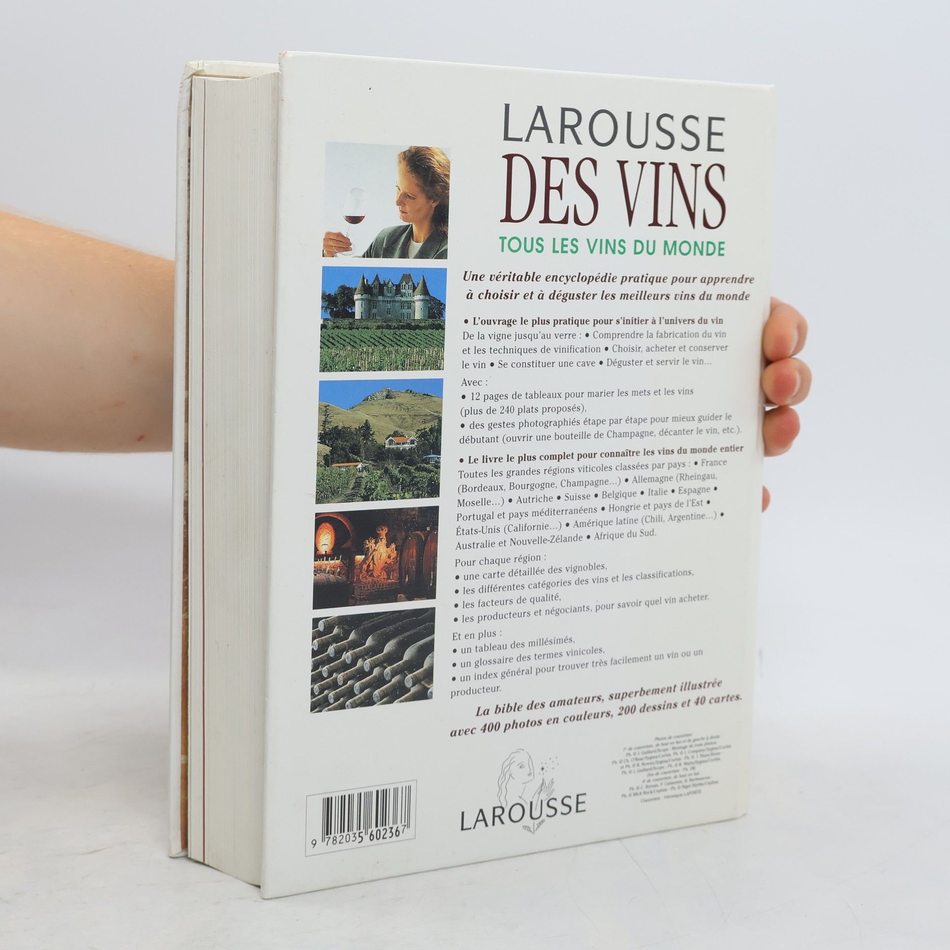 Collectif Larousse des vins