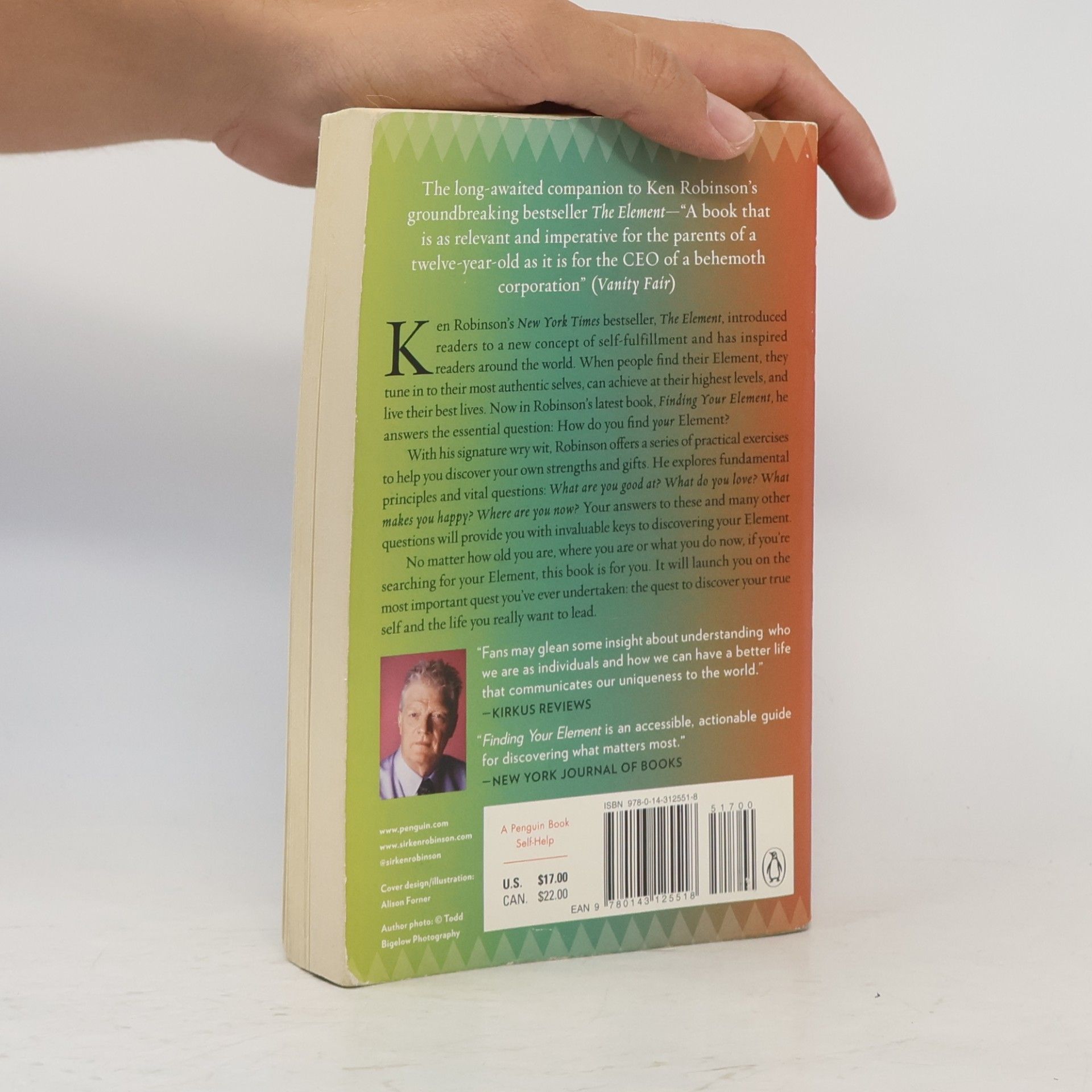 PhD Sir Ken Robinson Finding Your Element