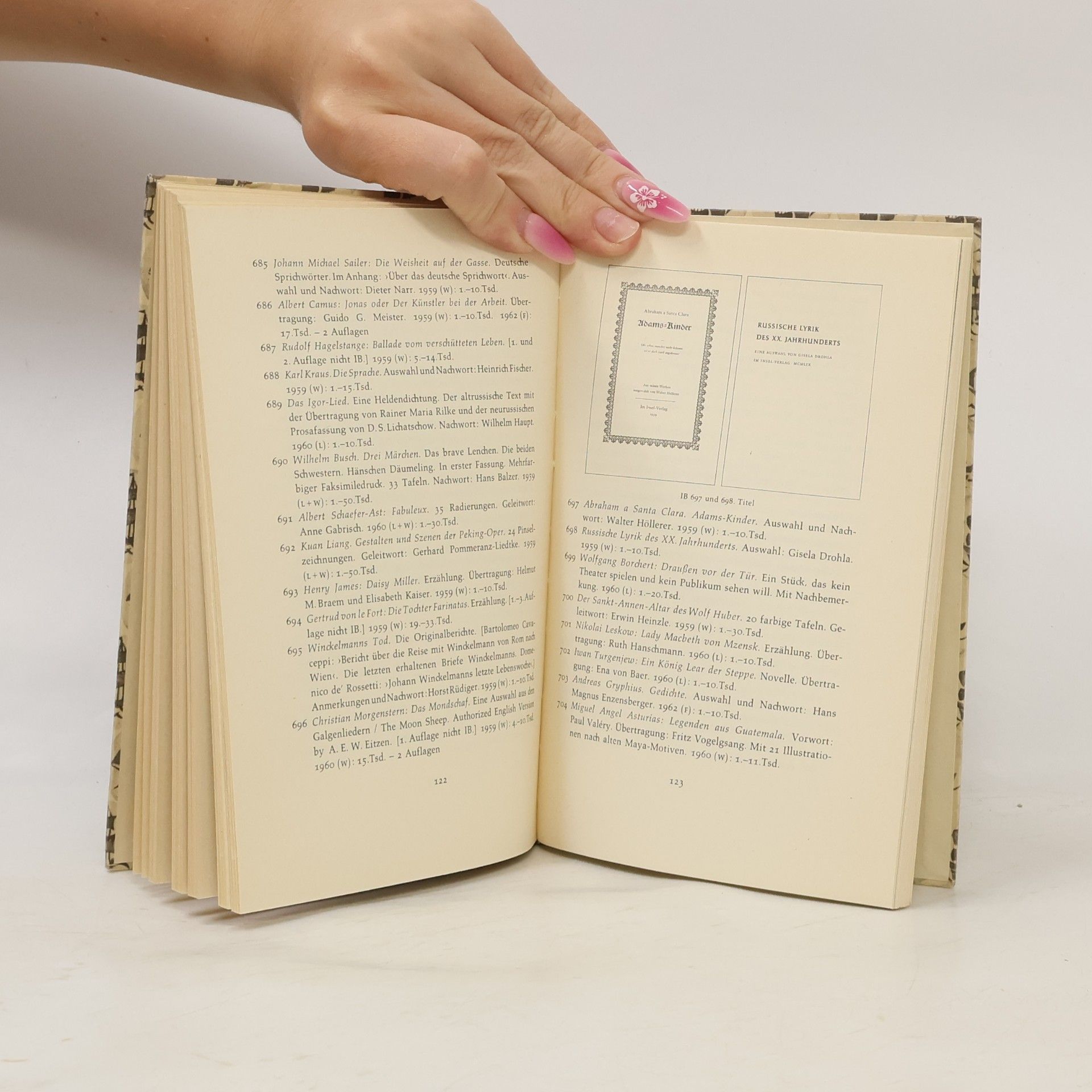 Autorenkollektiv 50 Jahre Insel-Bücherei