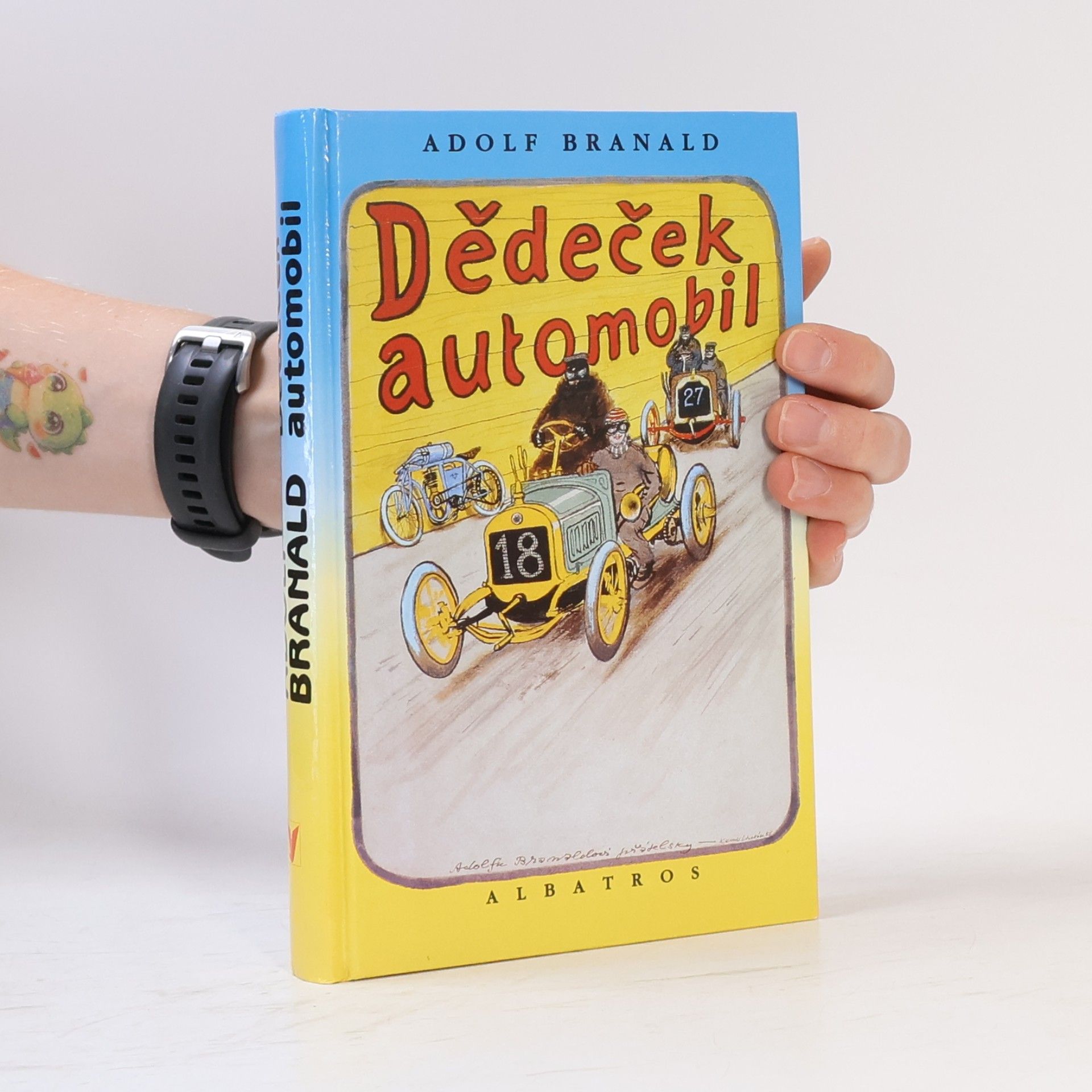 Adolf Branald Dědeček automobil