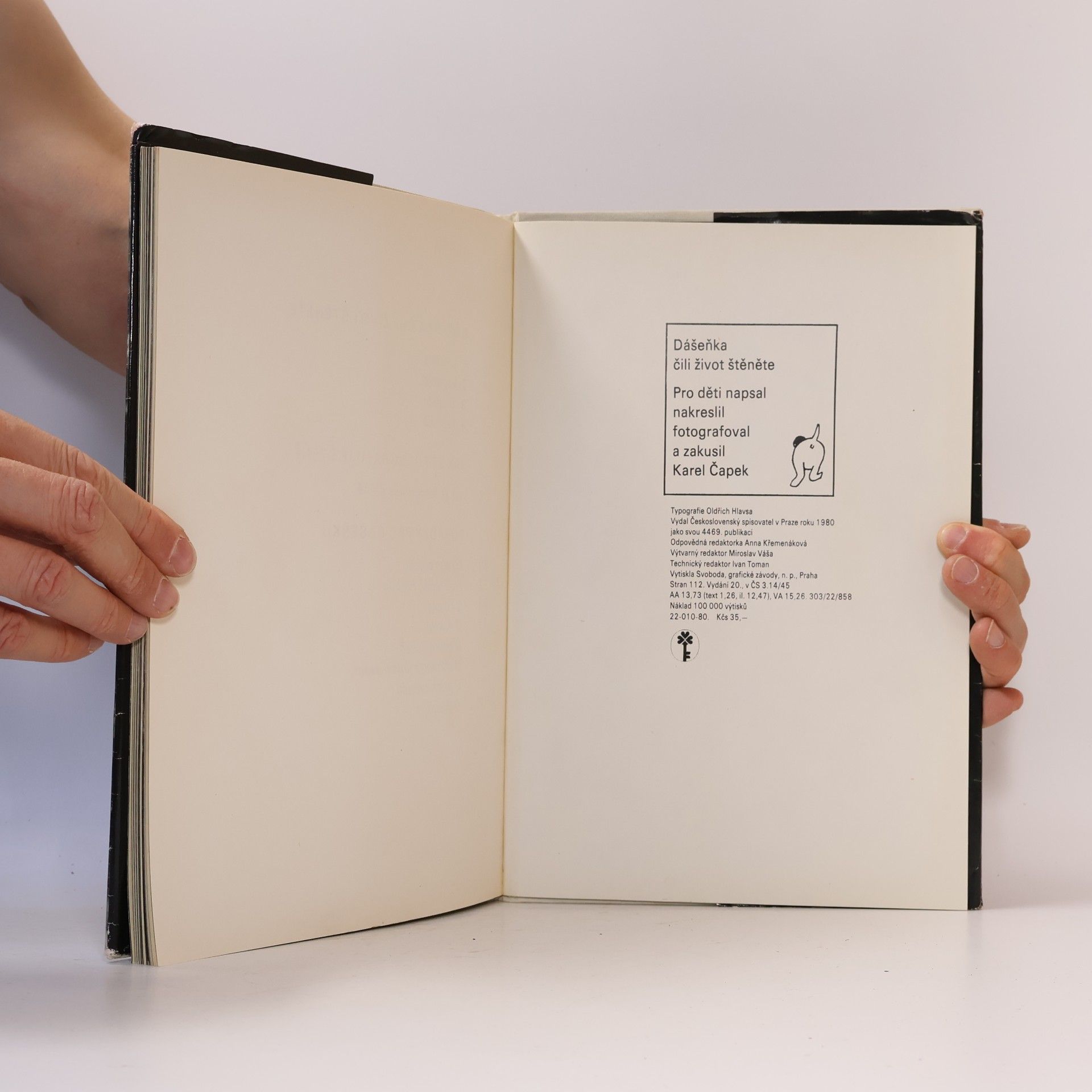 Karel Čapek Dášeňka čili život štěněte