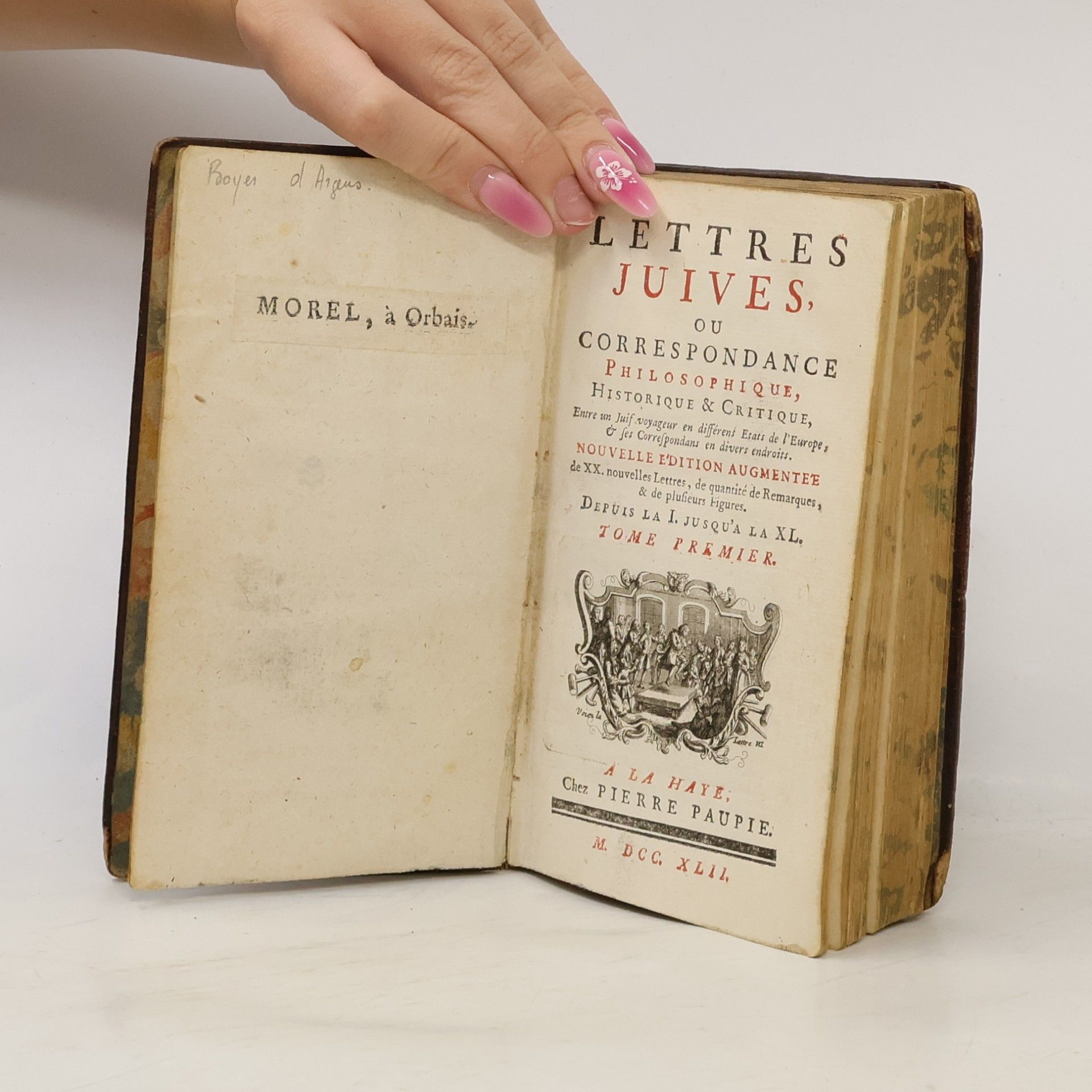 Autorenkollektiv Lettres juives, ou Correspondance philosophique, historique & critique