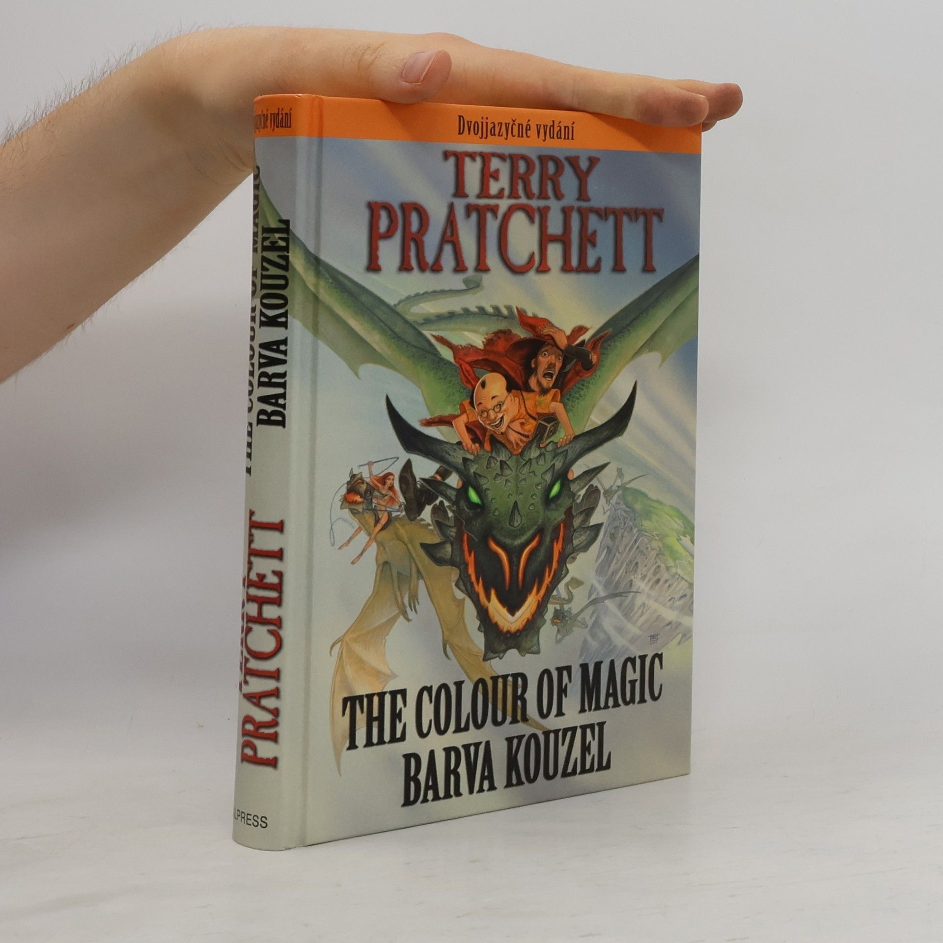 Terry Pratchett Barva kouzel, The colour of magic: Dvojjazyčné vydání