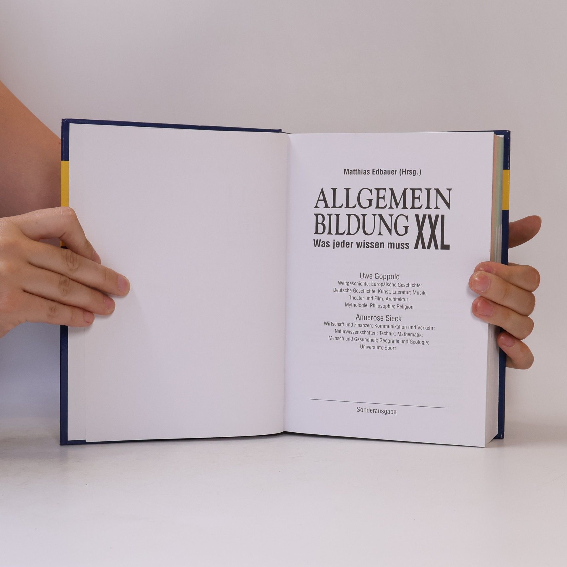 Matthias Edbauer Allgemeinbildung XXL
