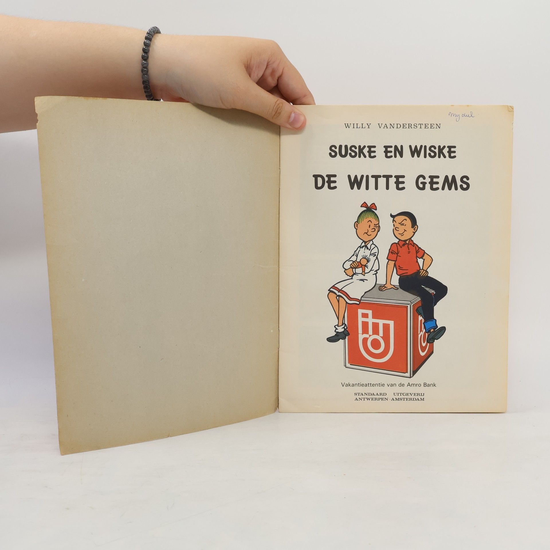 Willy Vandersteen Suske en Wiske. De witte gems