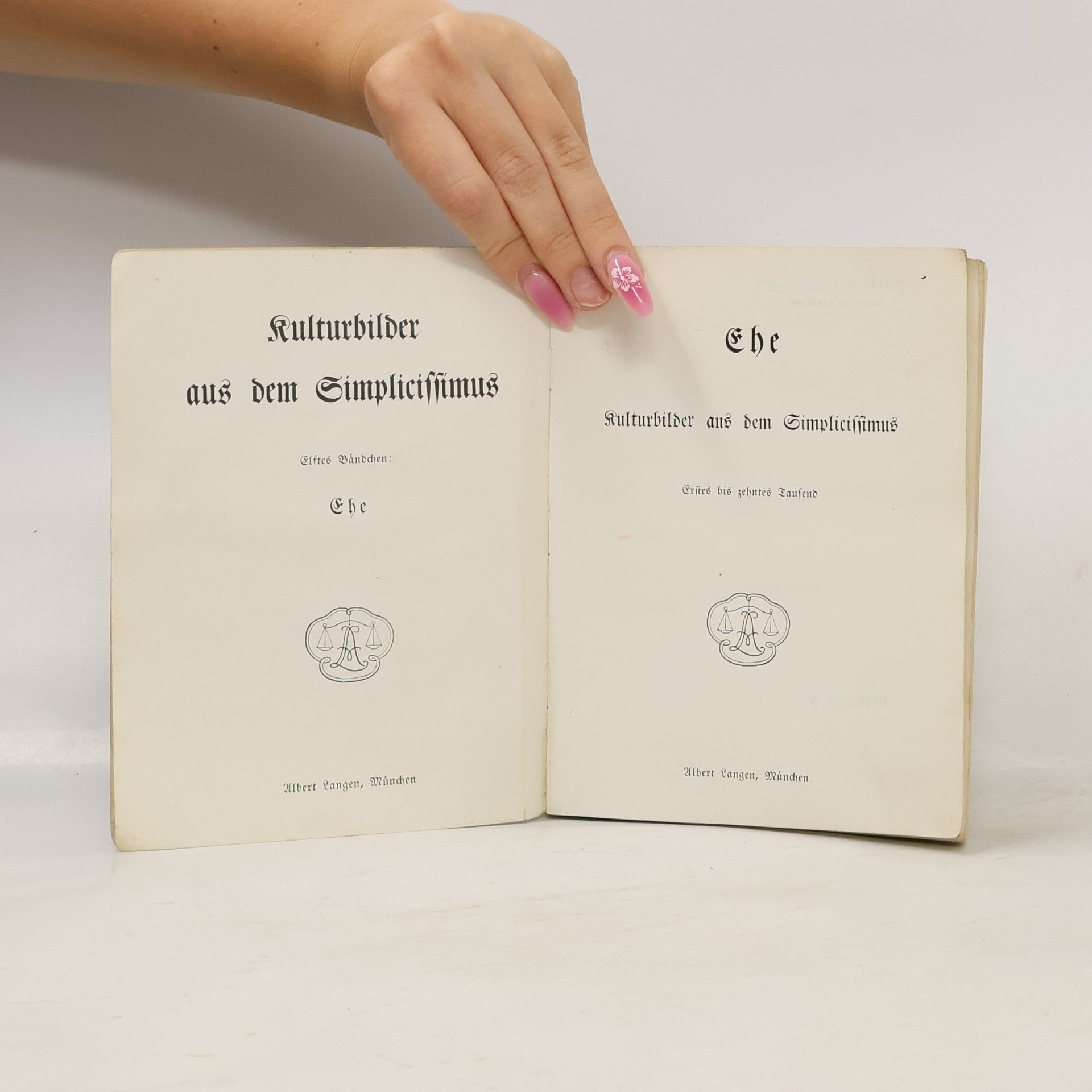 Autorenkollektiv Kulturbilder aus dem Simplicissimus. Ehe