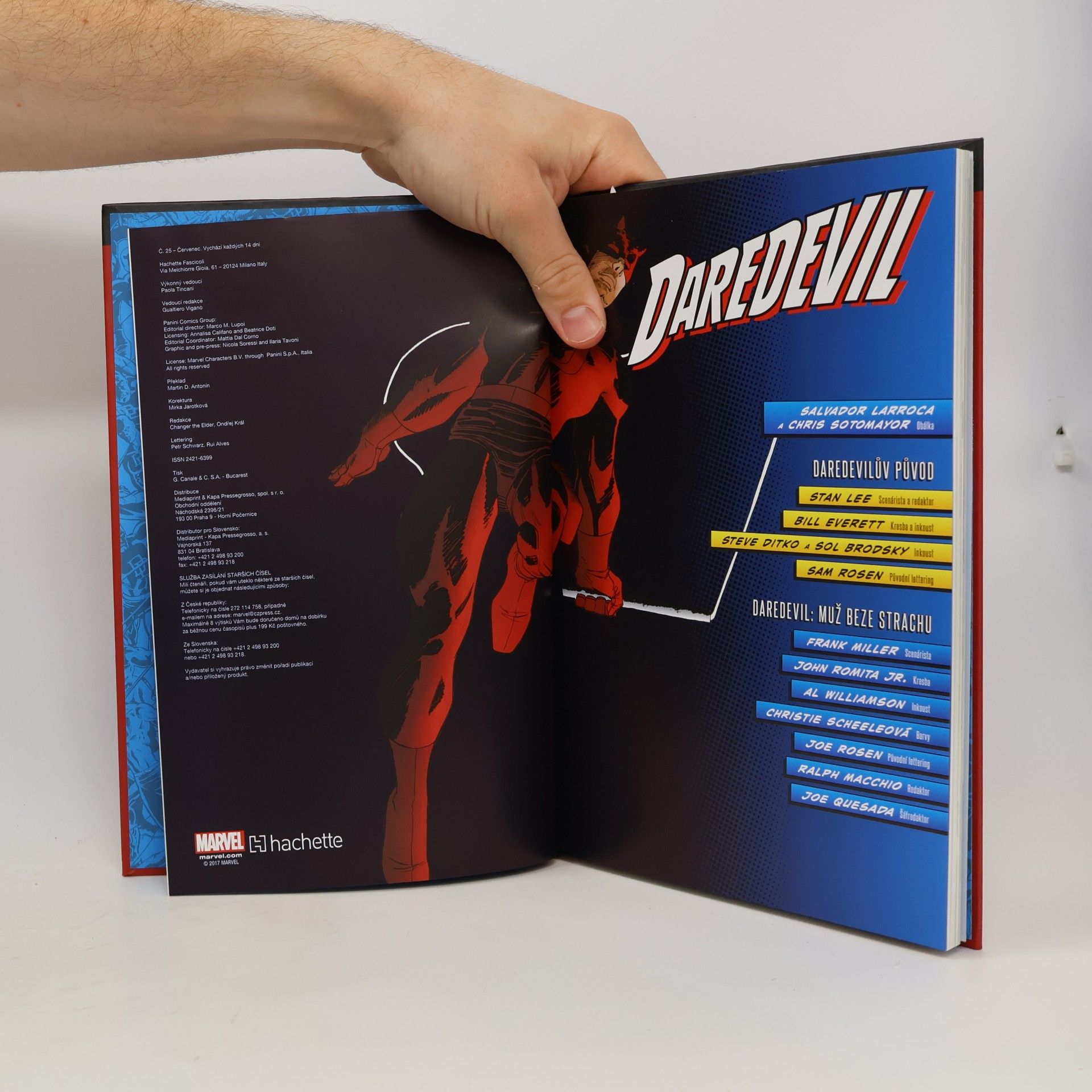 Frank Miller Daredevil. Daredevilův původ. Muž beze strachu