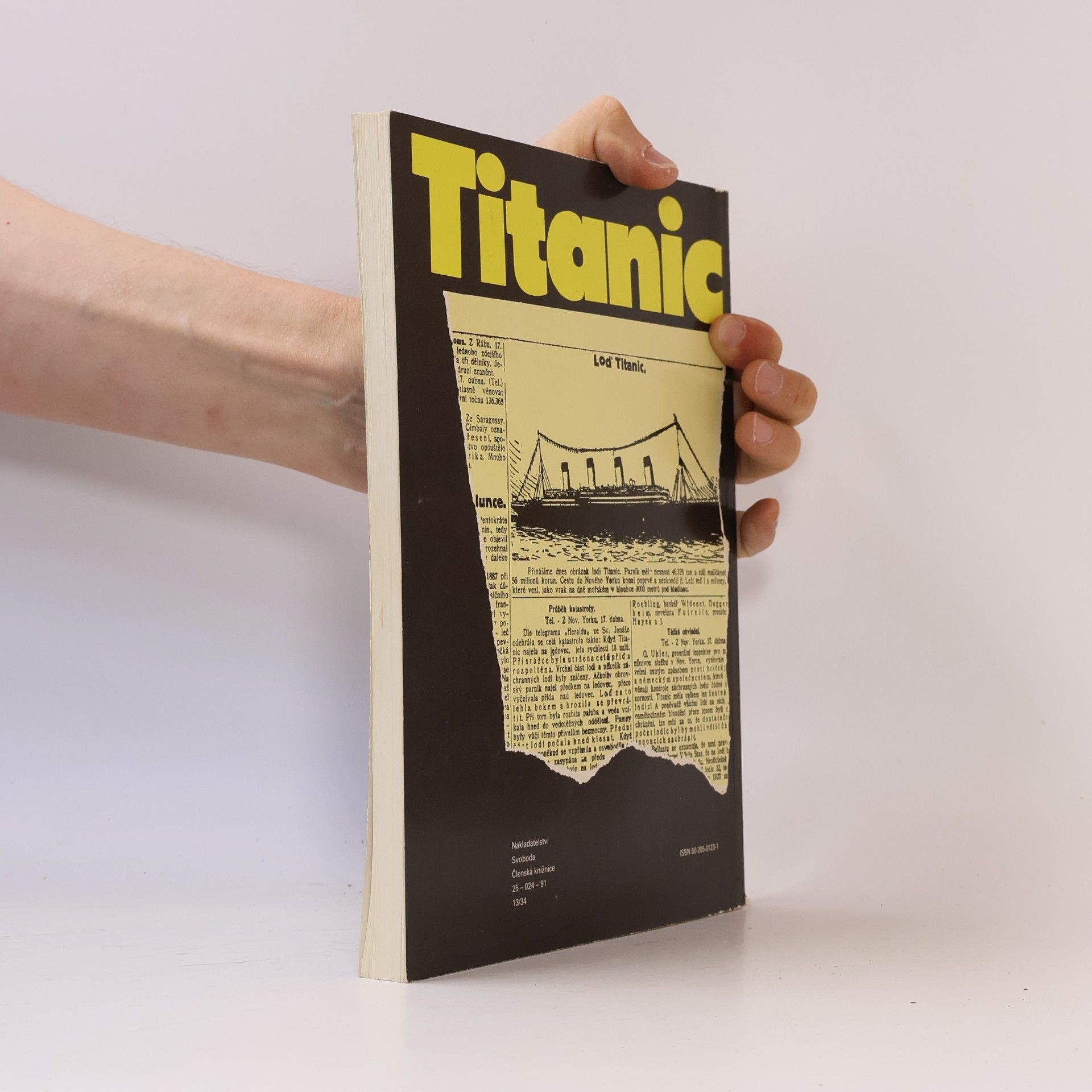 Oldřich Pošmurný Titanic