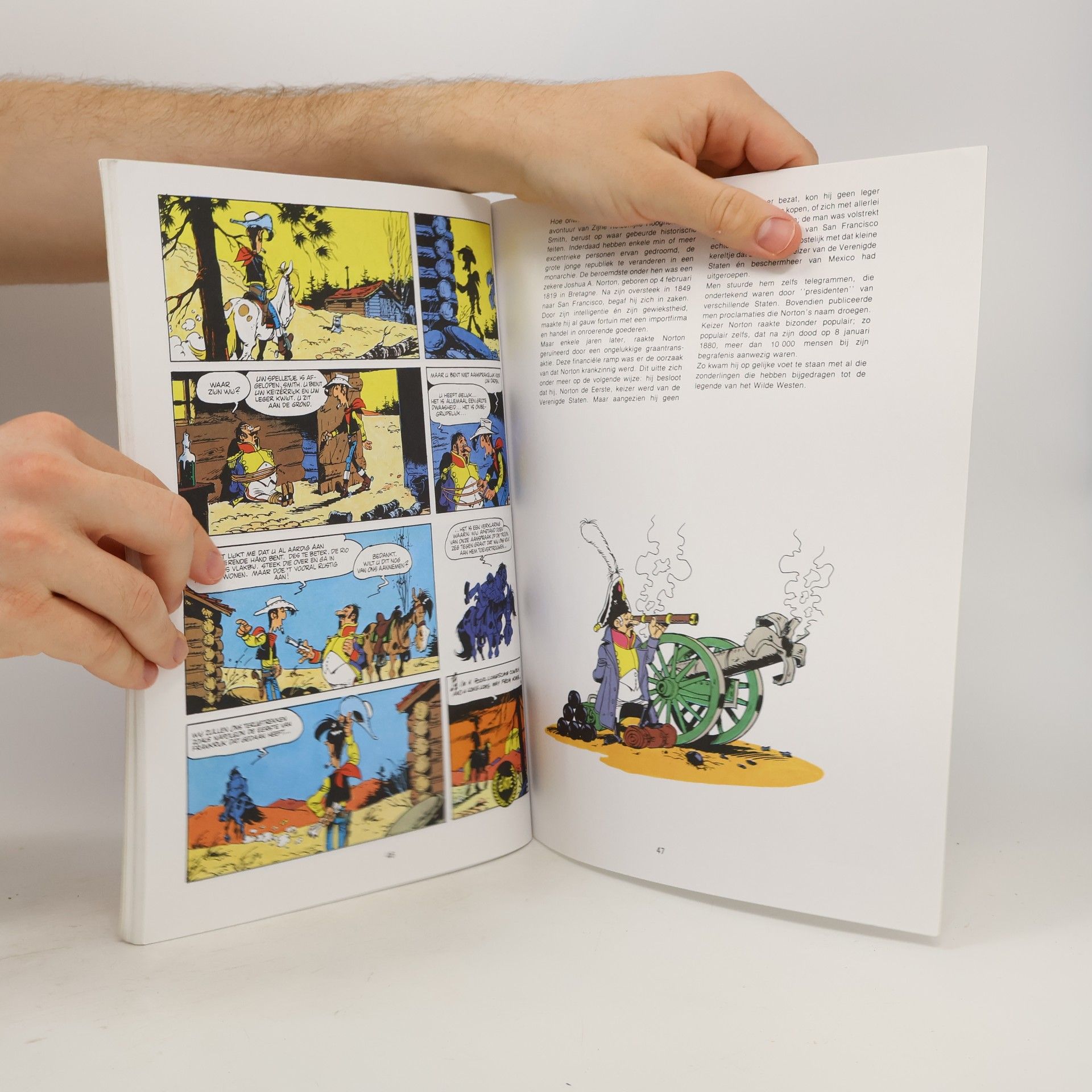 Morris Lucky Luke 14. Zijne Keizerlijke Hoogheid Smith