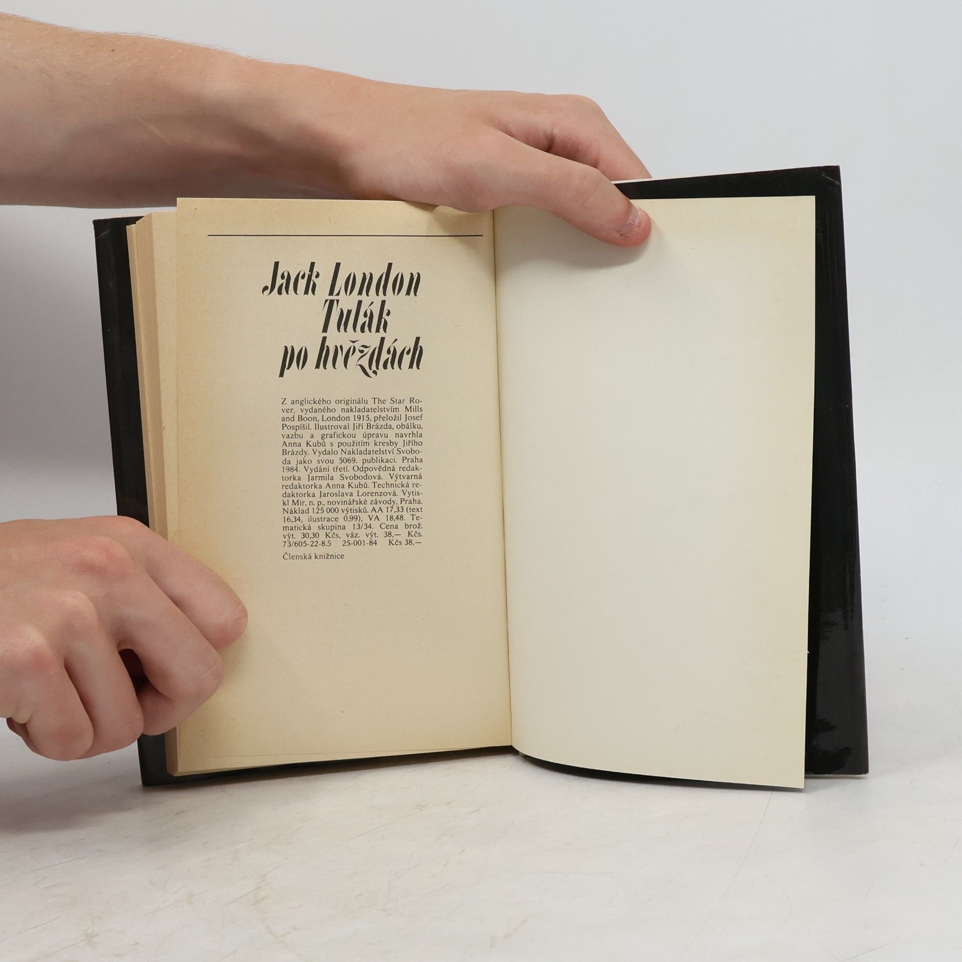 Jack London Tulák po hvězdách