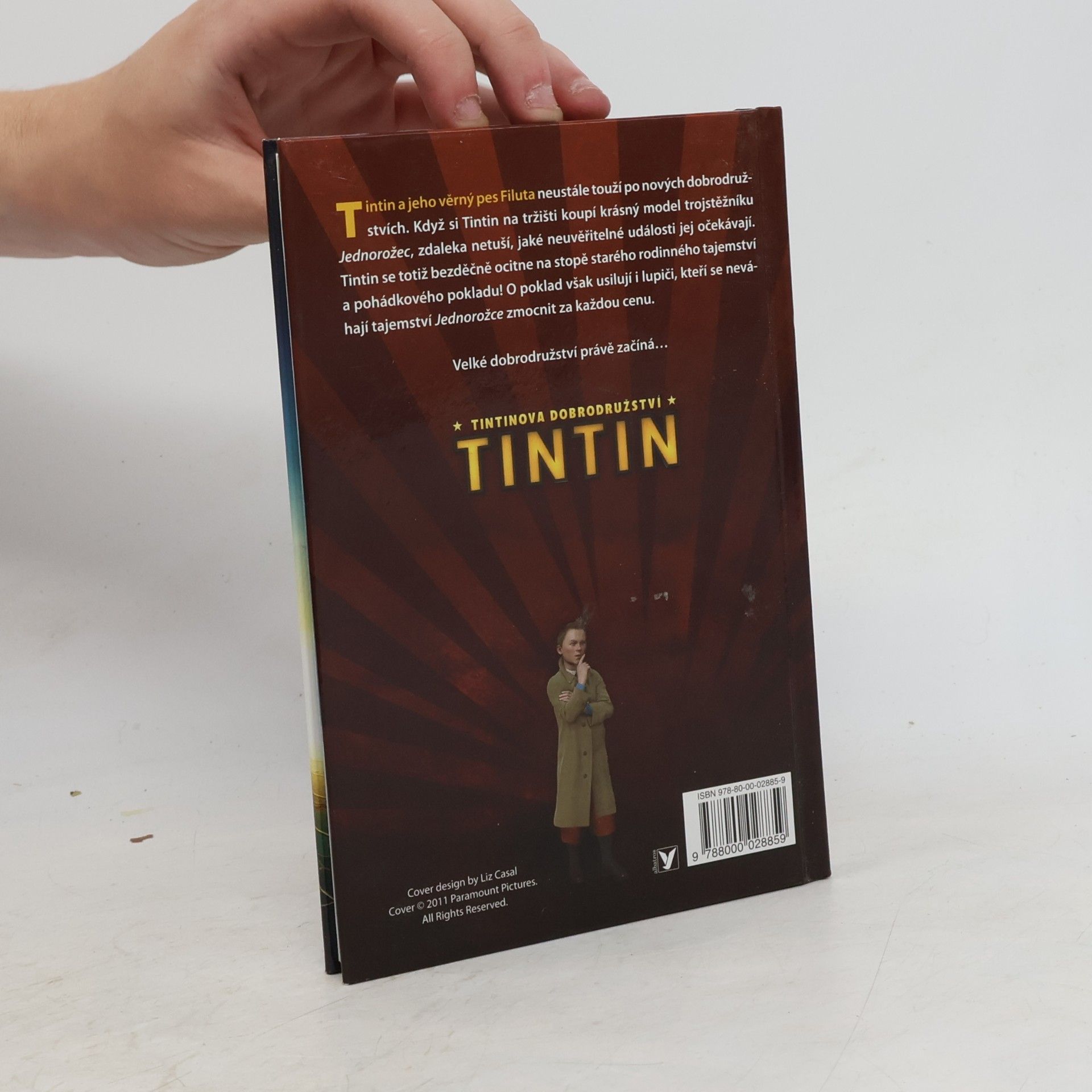 Stephanie Peters Tintin: kniha k filmu