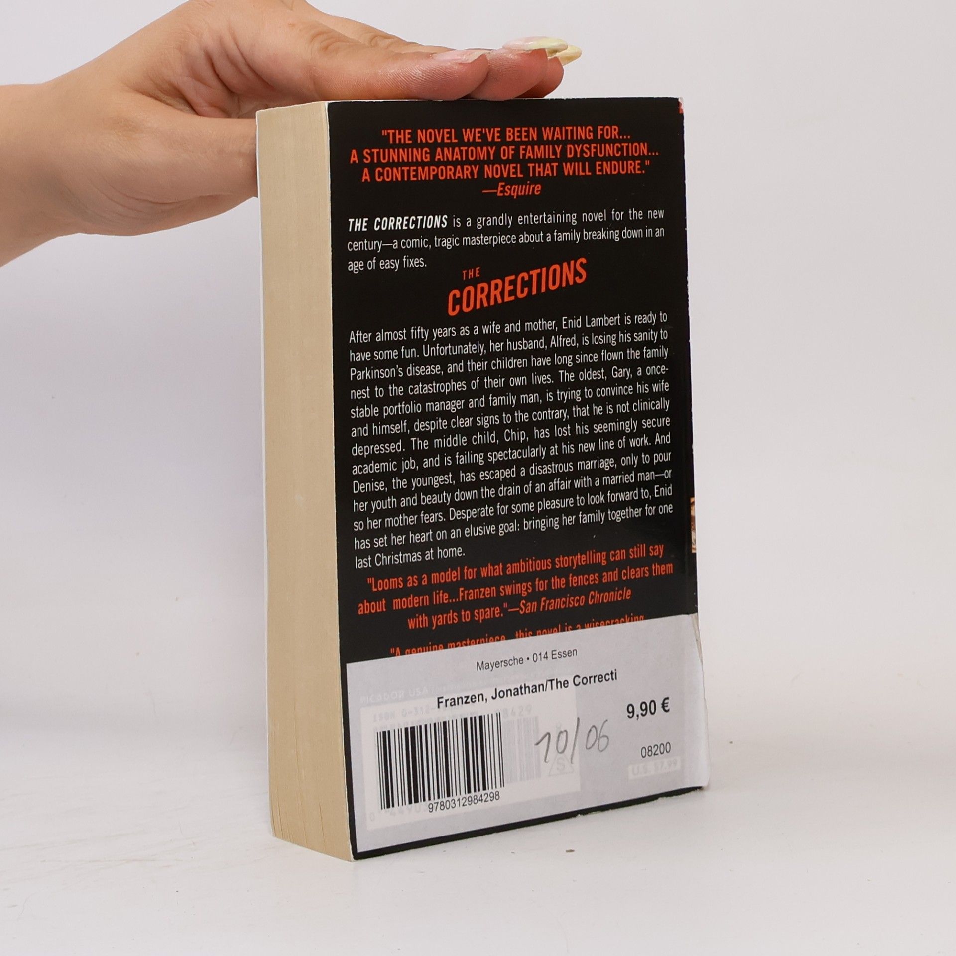 Jonathan Franzen The Corrections