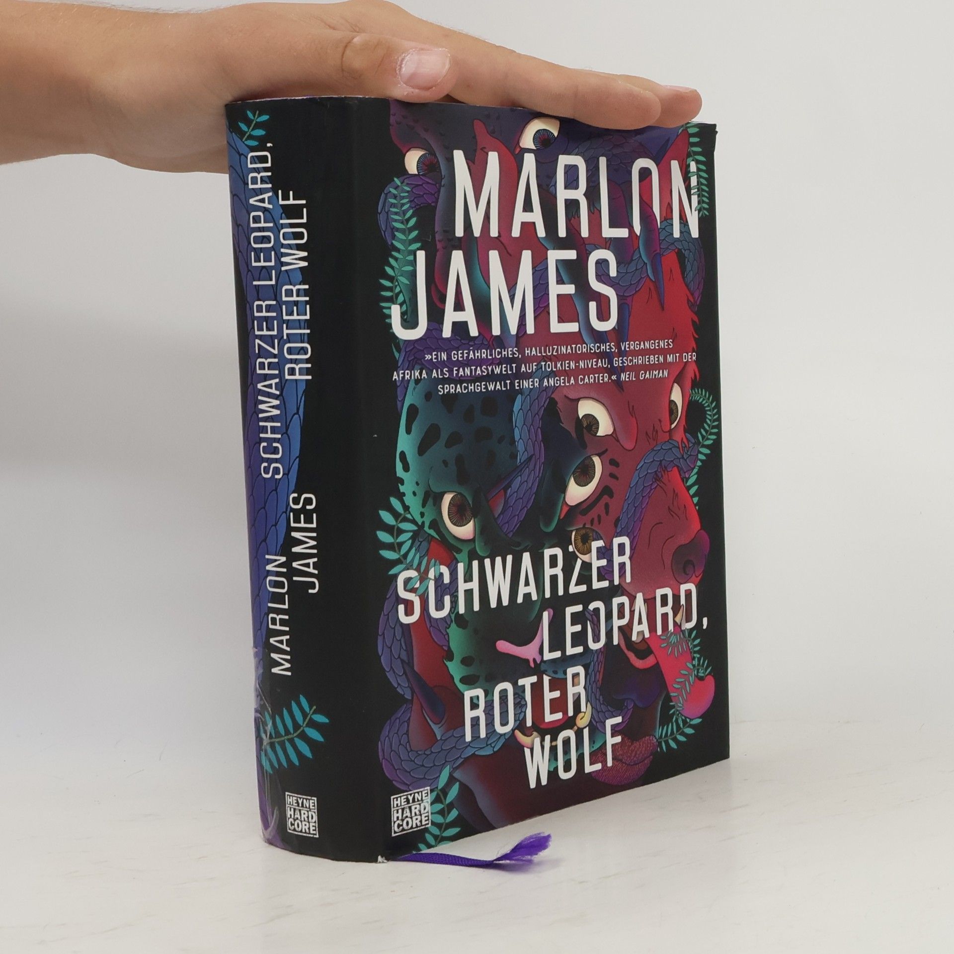 Marlon James Schwarzer Leopard, roter Wolf