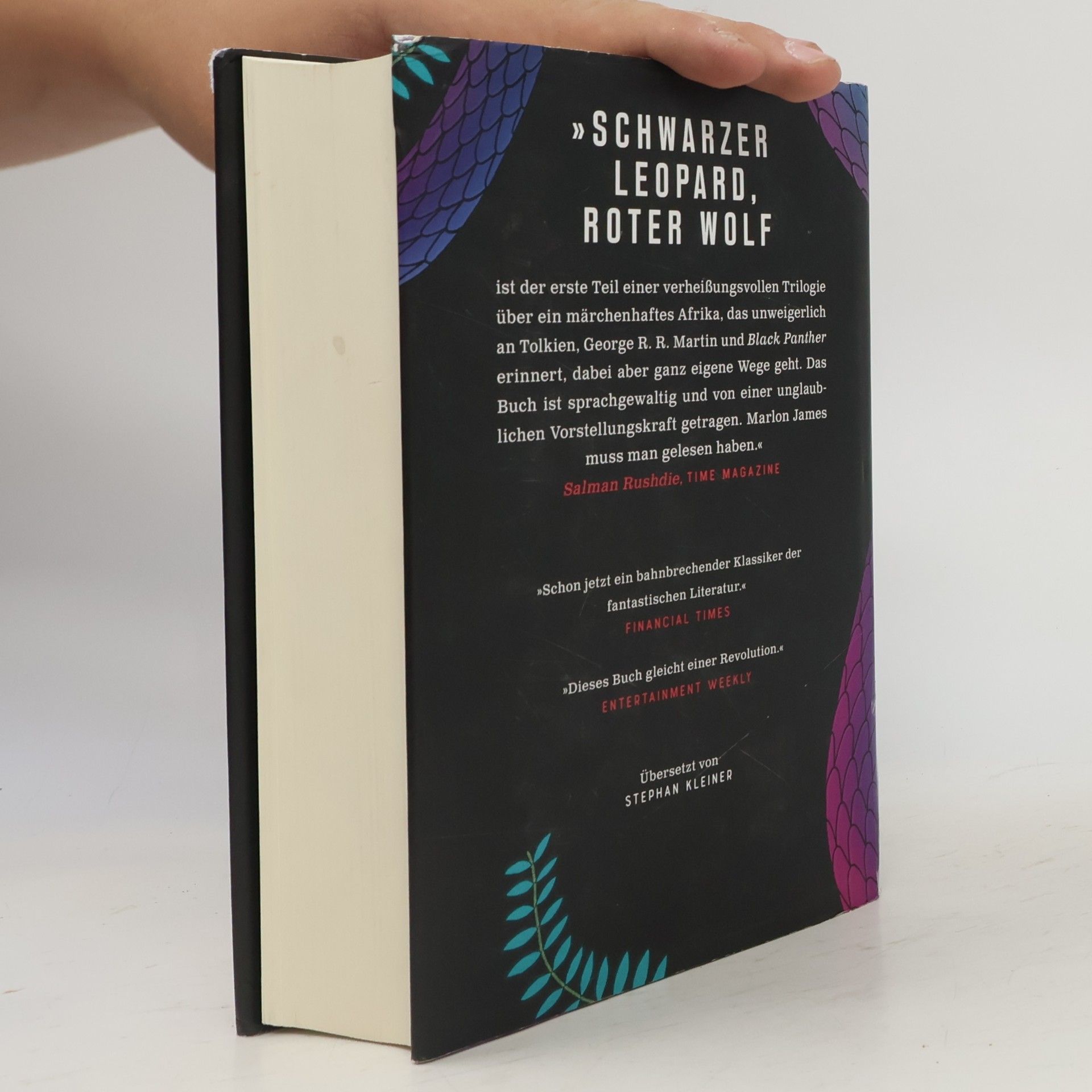 Marlon James Schwarzer Leopard, roter Wolf
