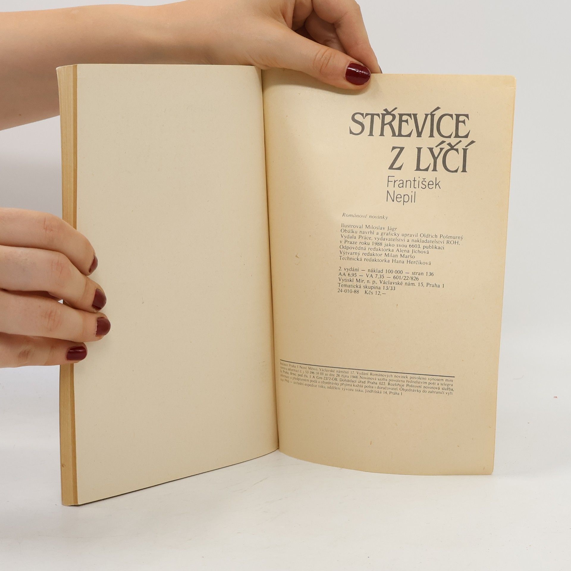 František Nepil Střevíce z lýčí