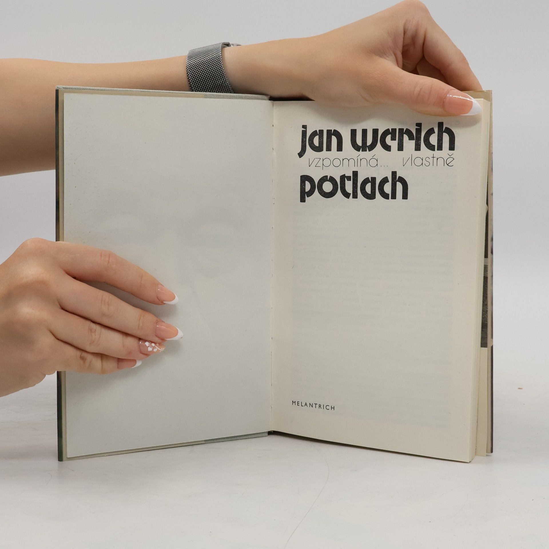 Jan Werich Jan Werich vzpomíná... vlastně potlach