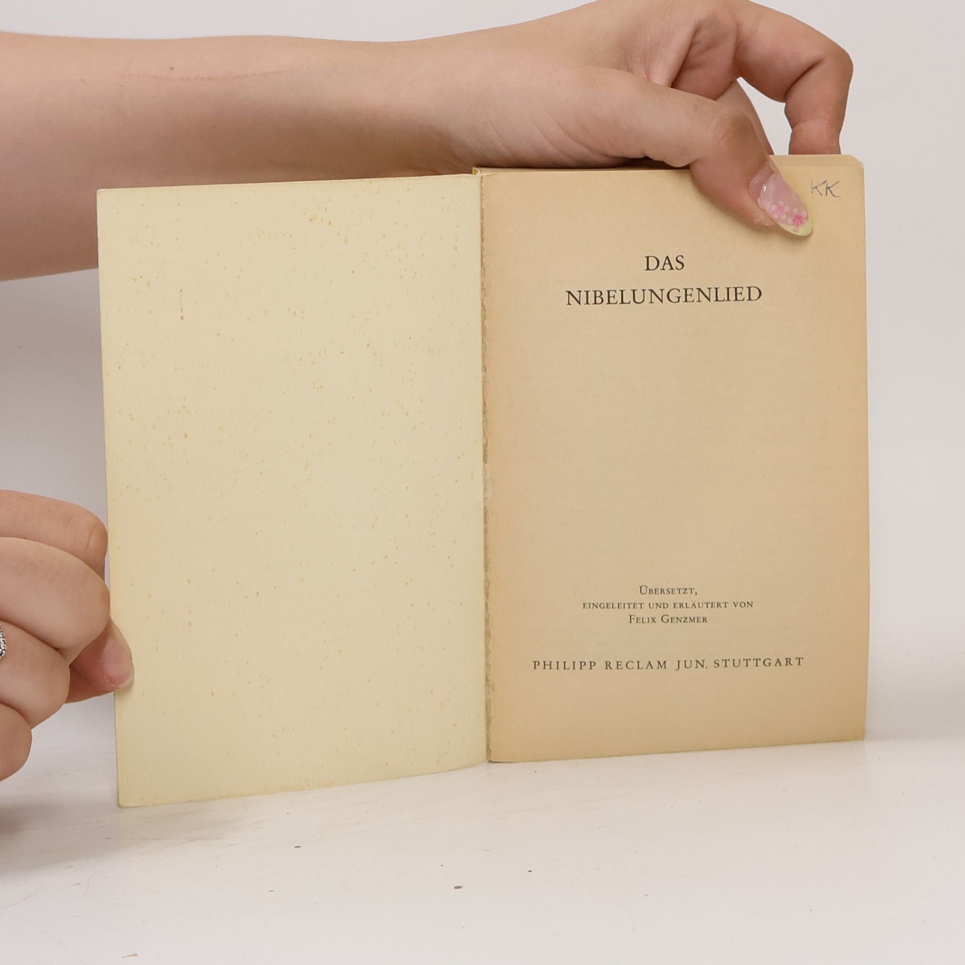 Various authors Das Nibelungenlied