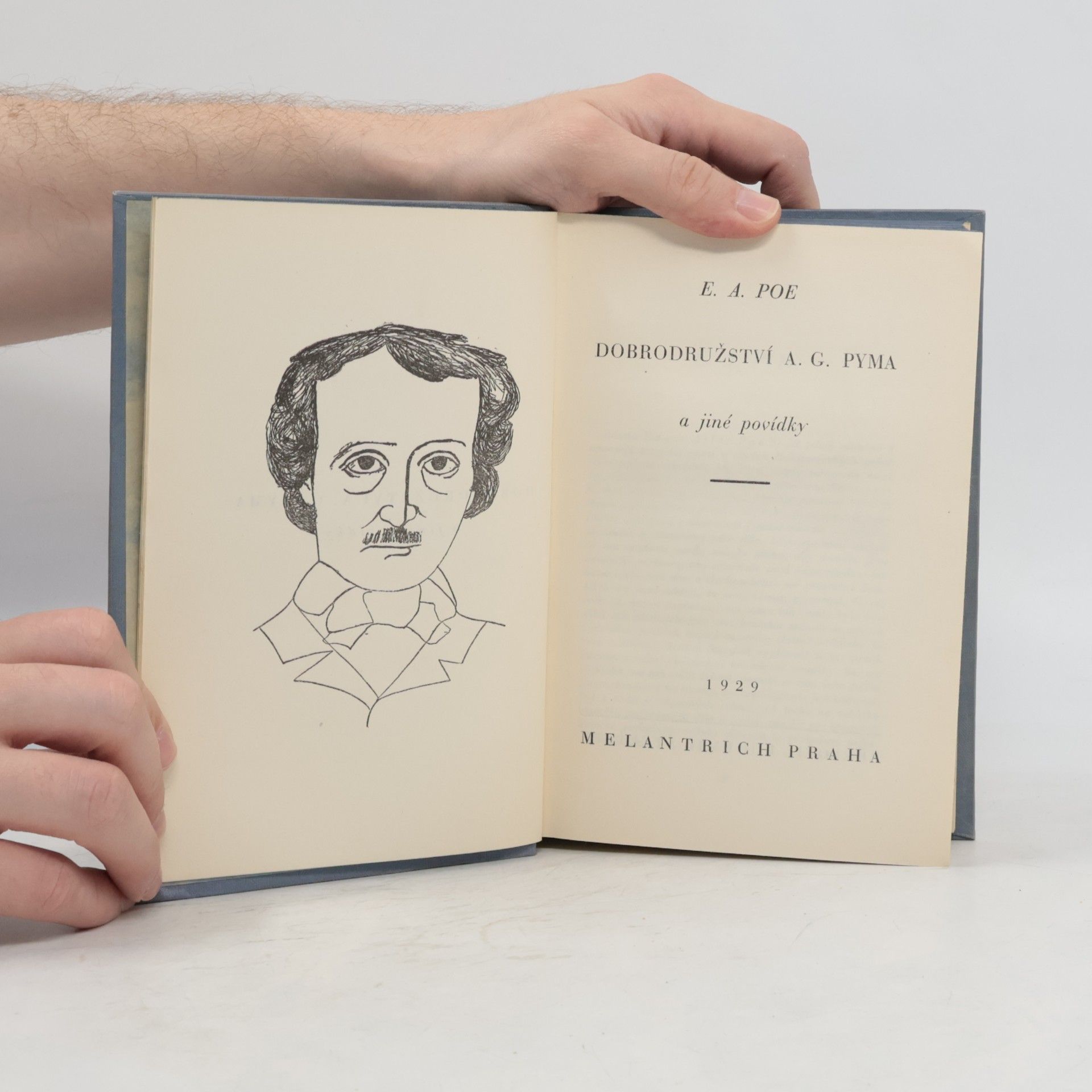 Edgar Allan Poe Dobrodružství A.G. Pyma a jiné povídky