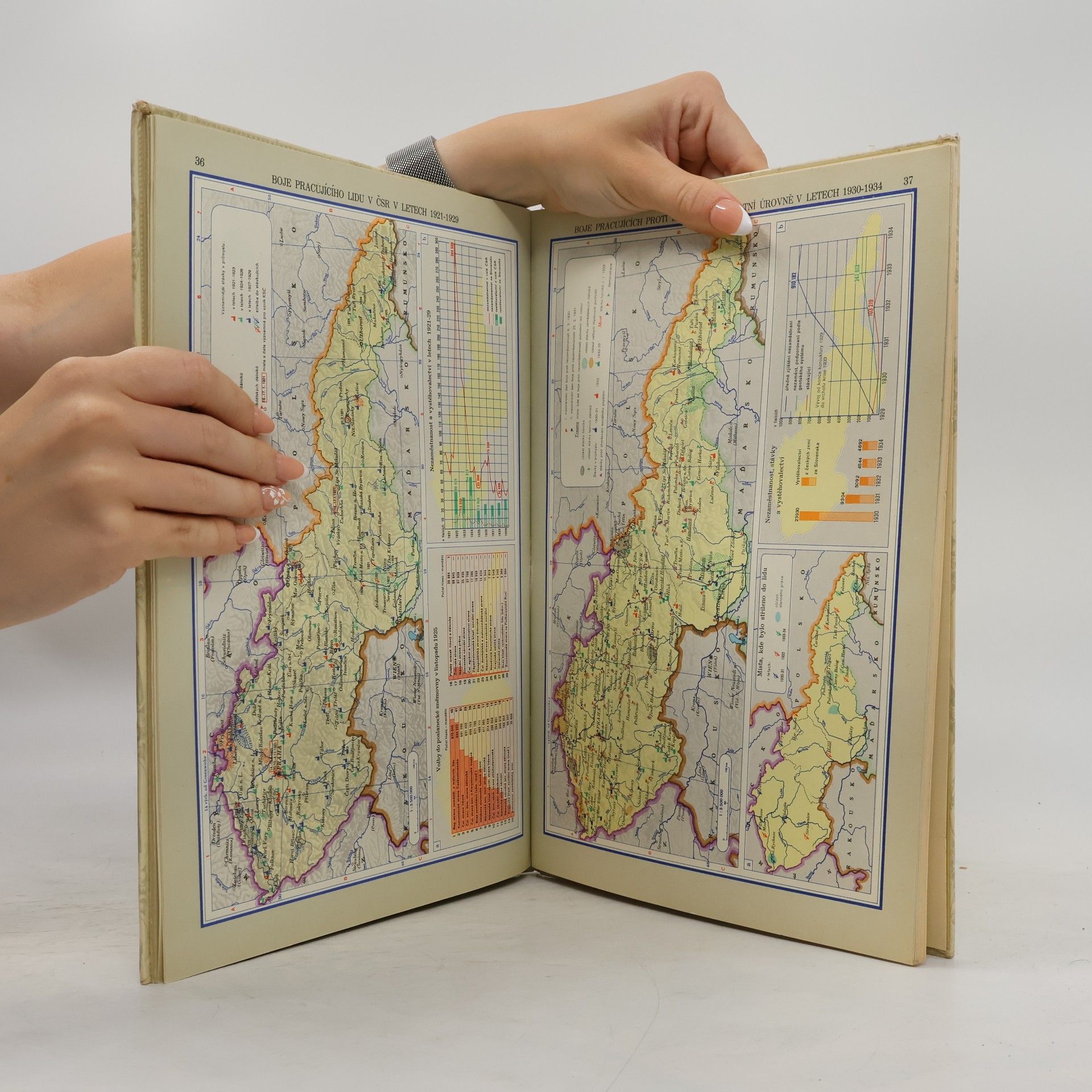 Petr Cafourek Školní atlas československých dějin