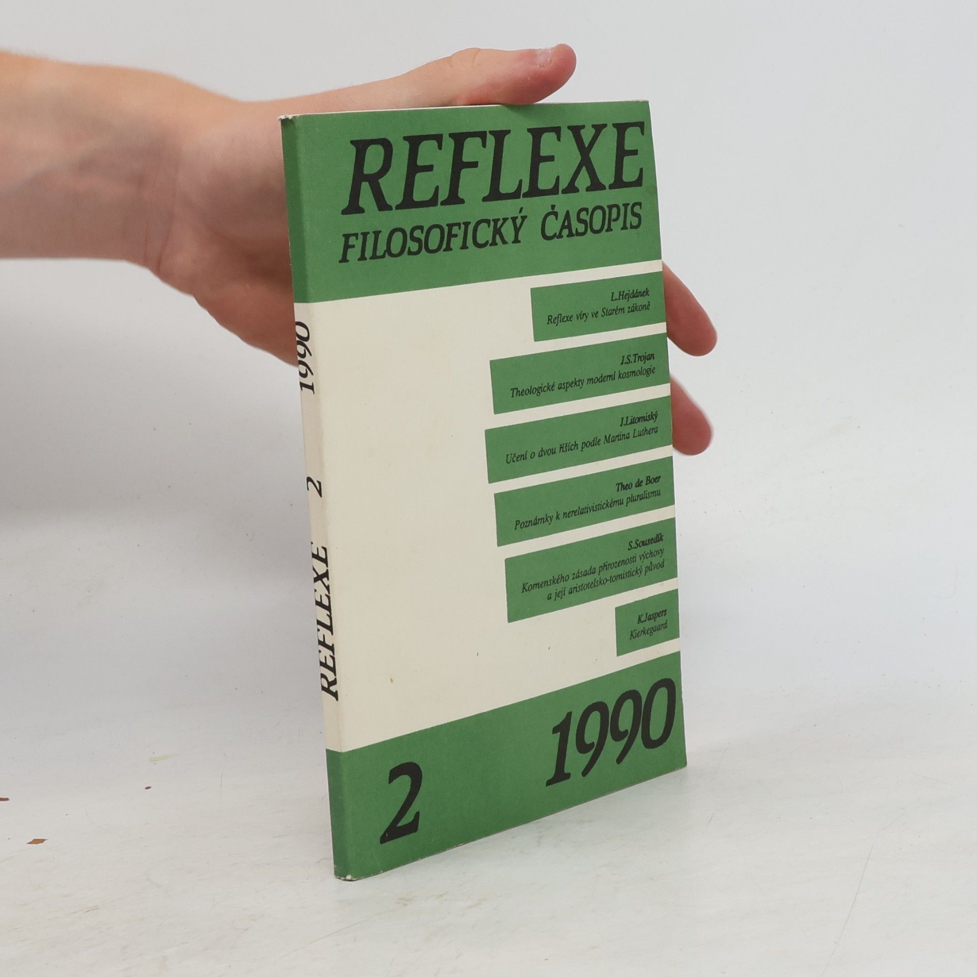 Various authors Reflexe. Filosofický časopis 2