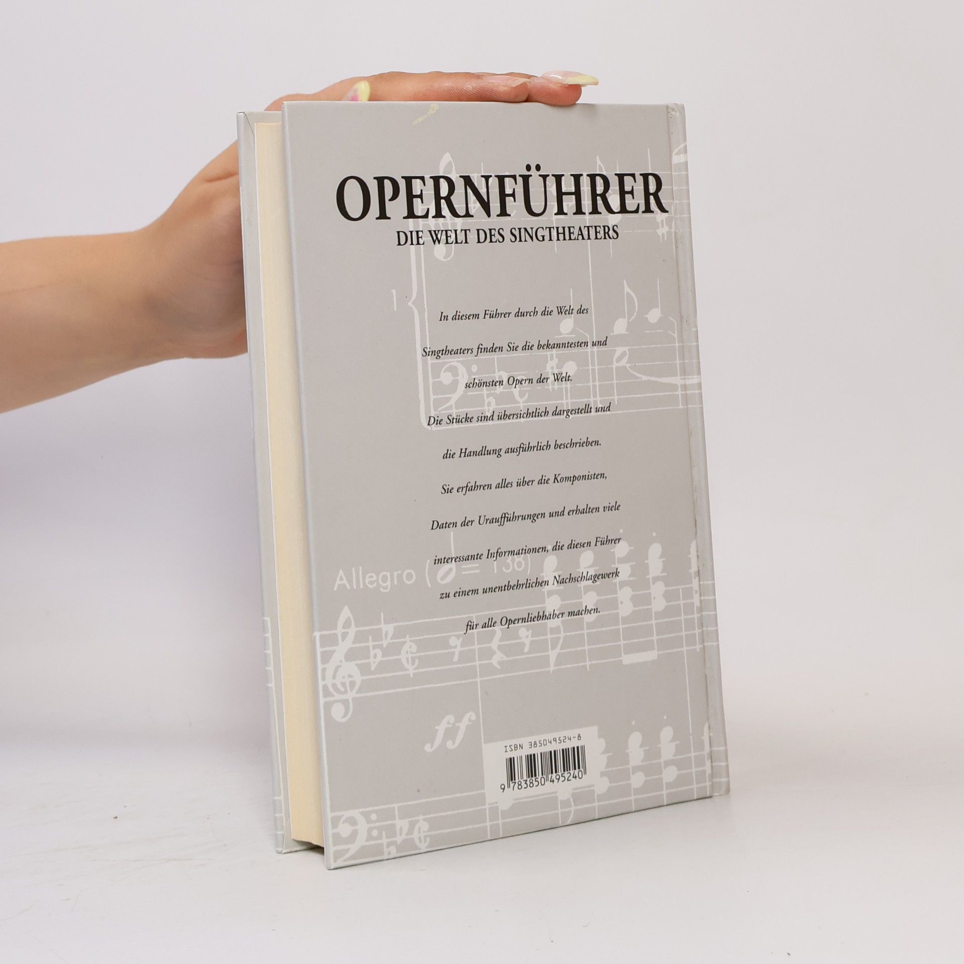 Collectif d'auteurs Opernführer die welt des singtheaters
