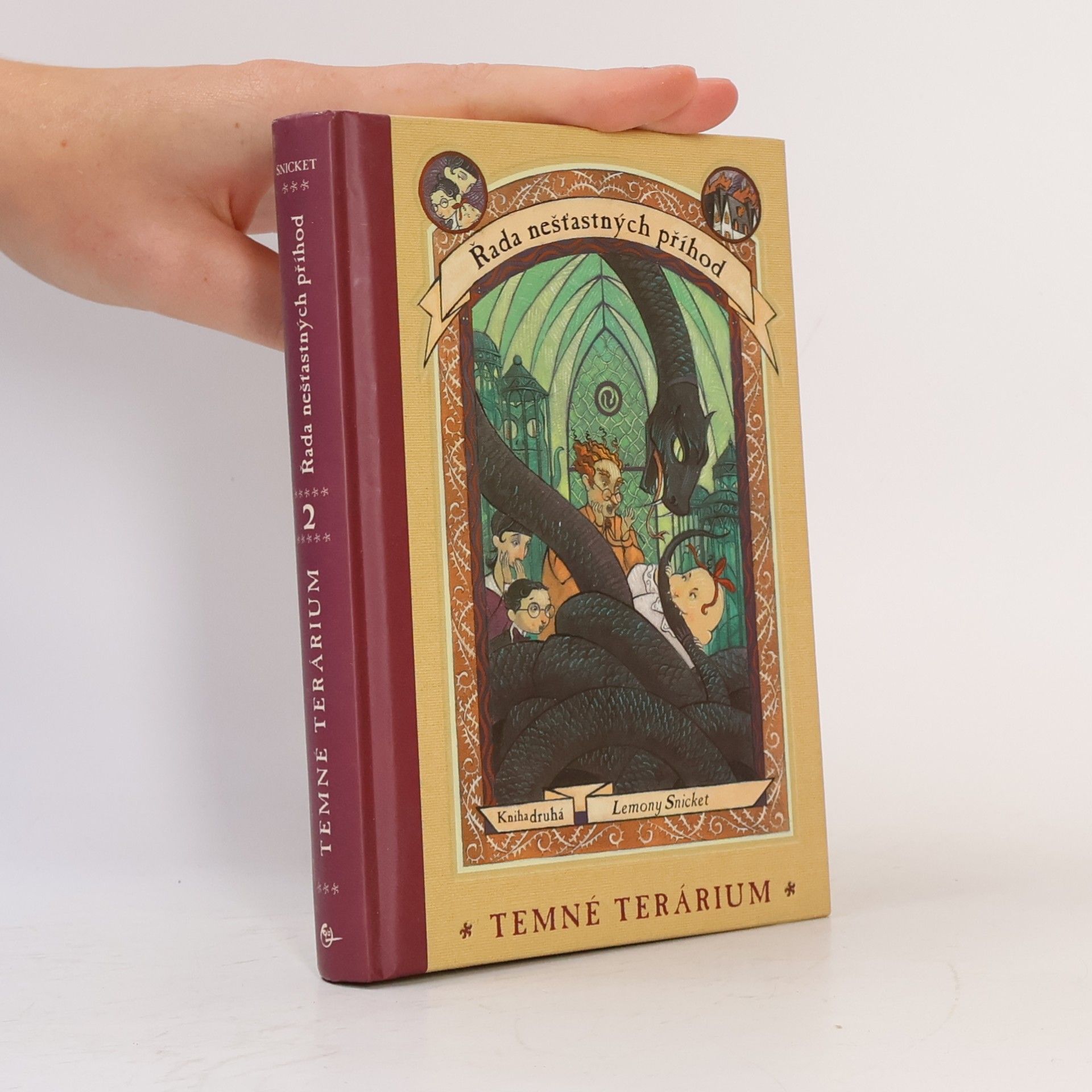 Lemony Snicket Řada nešťastných příhod. Kniha druhá. Temné terárium