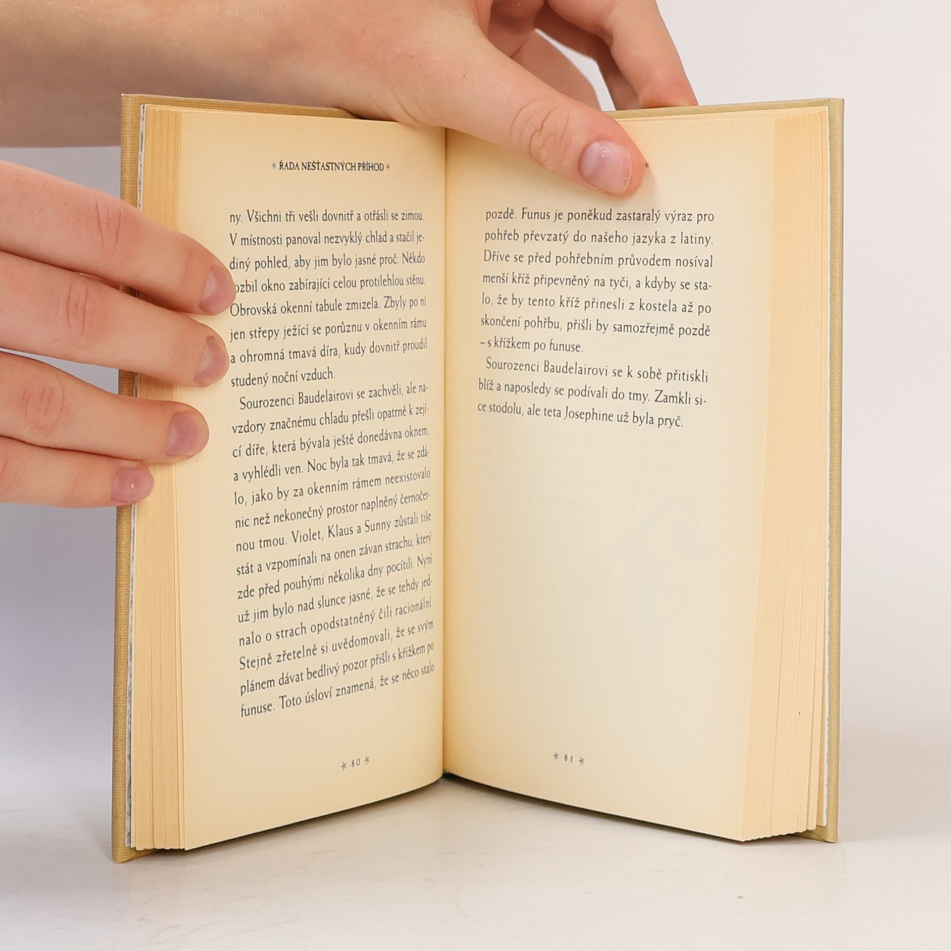 Lemony Snicket Řada nešťastných příhod. 3.díl. Široké okno