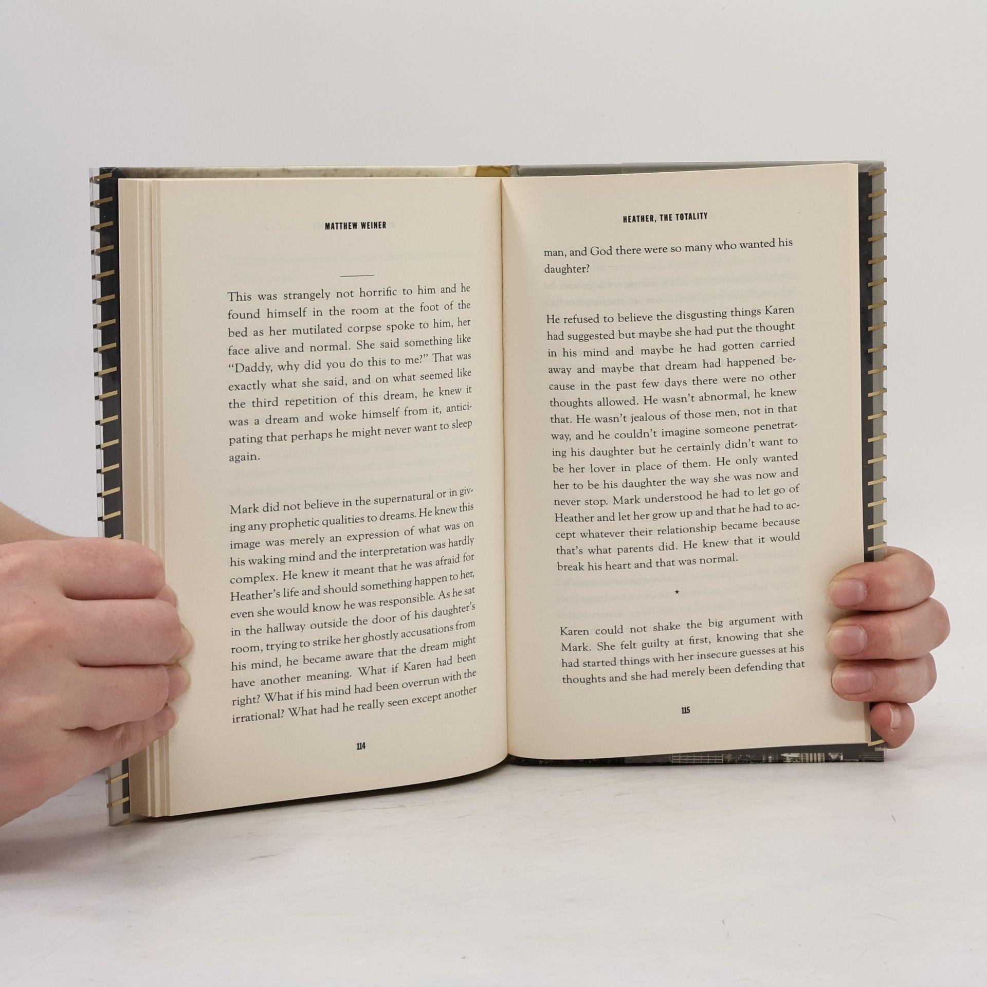 Matthew Weiner Heather, The Totality