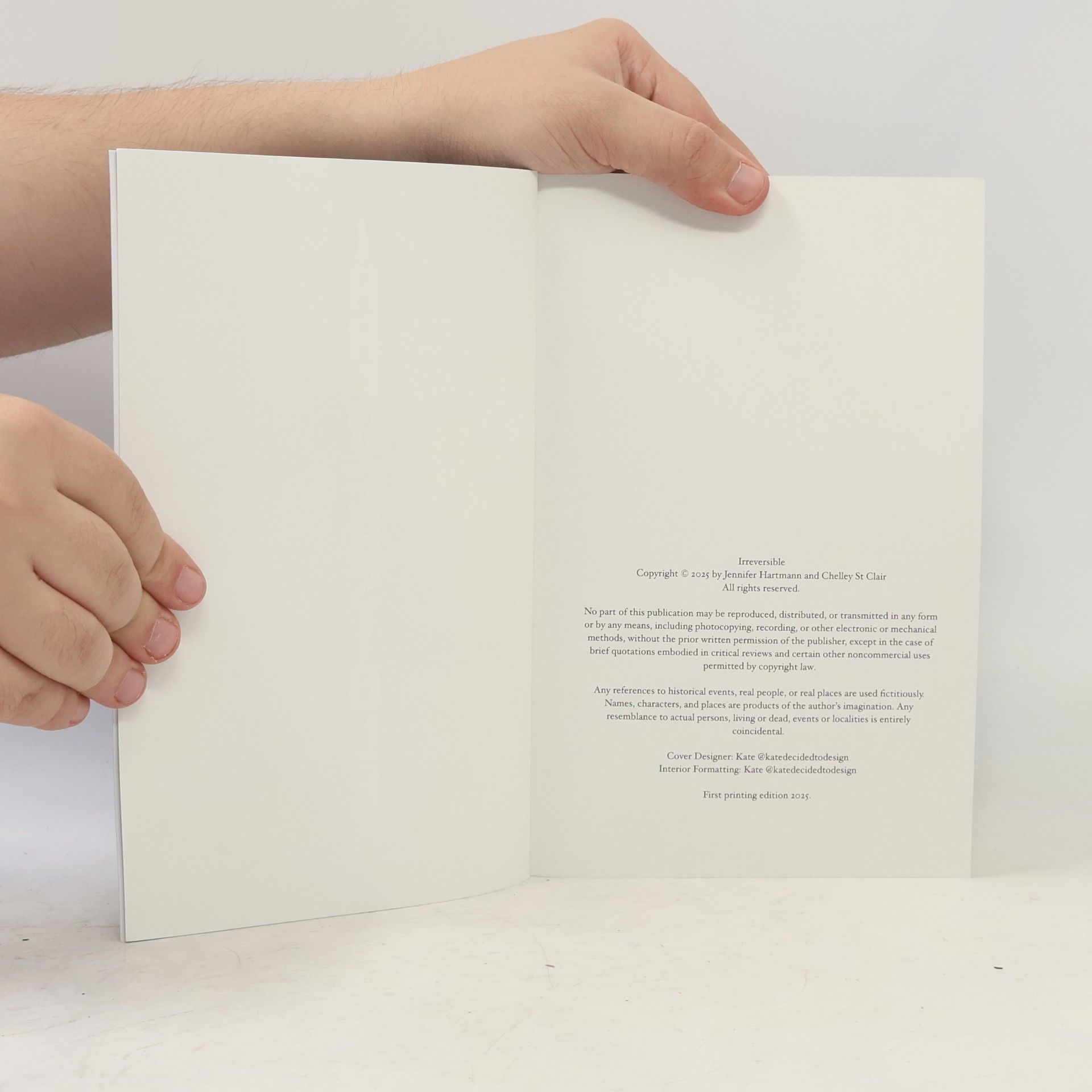 Jennifer Hartmann Irreversible