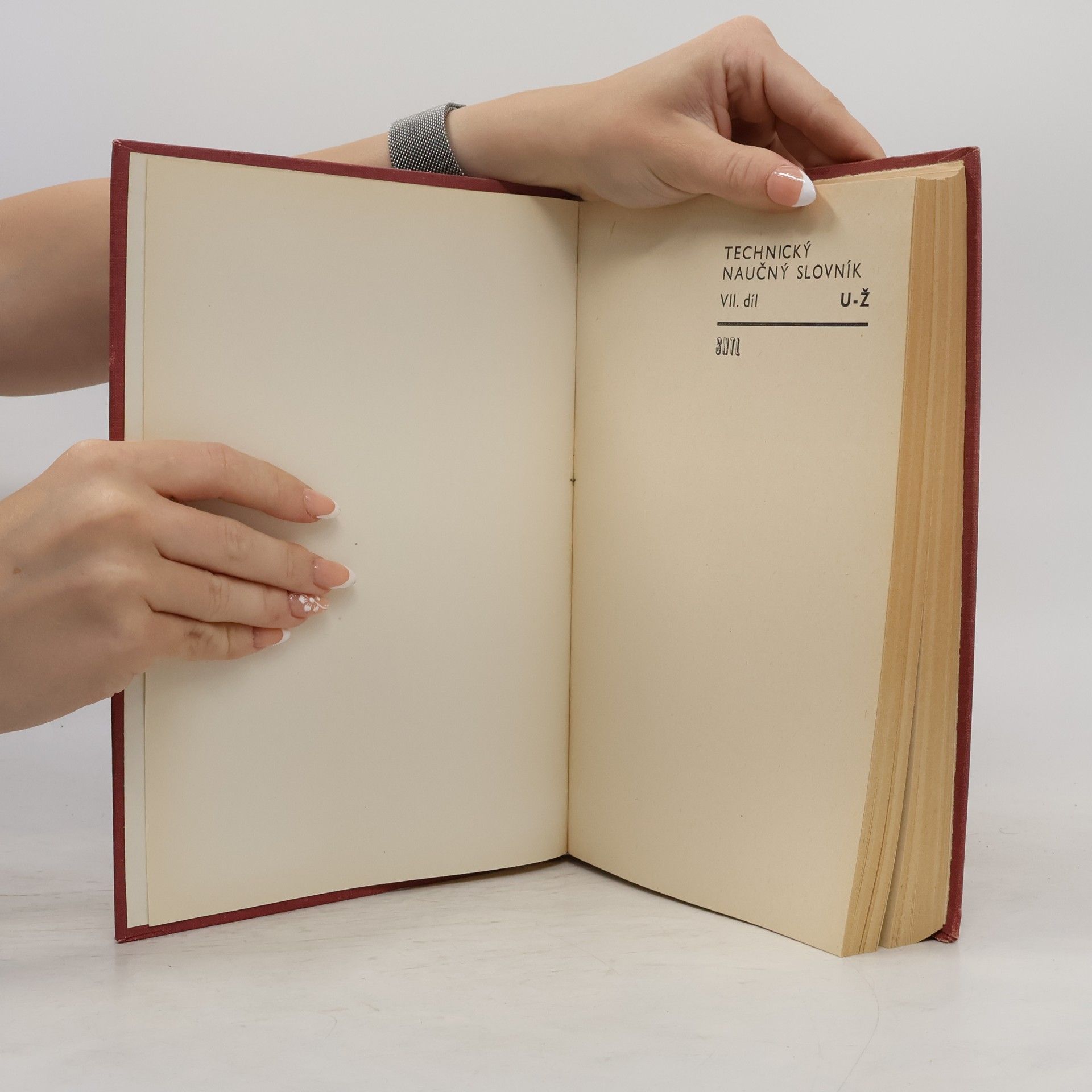 Various authors Technický naučný slovník VII. U - Ž
