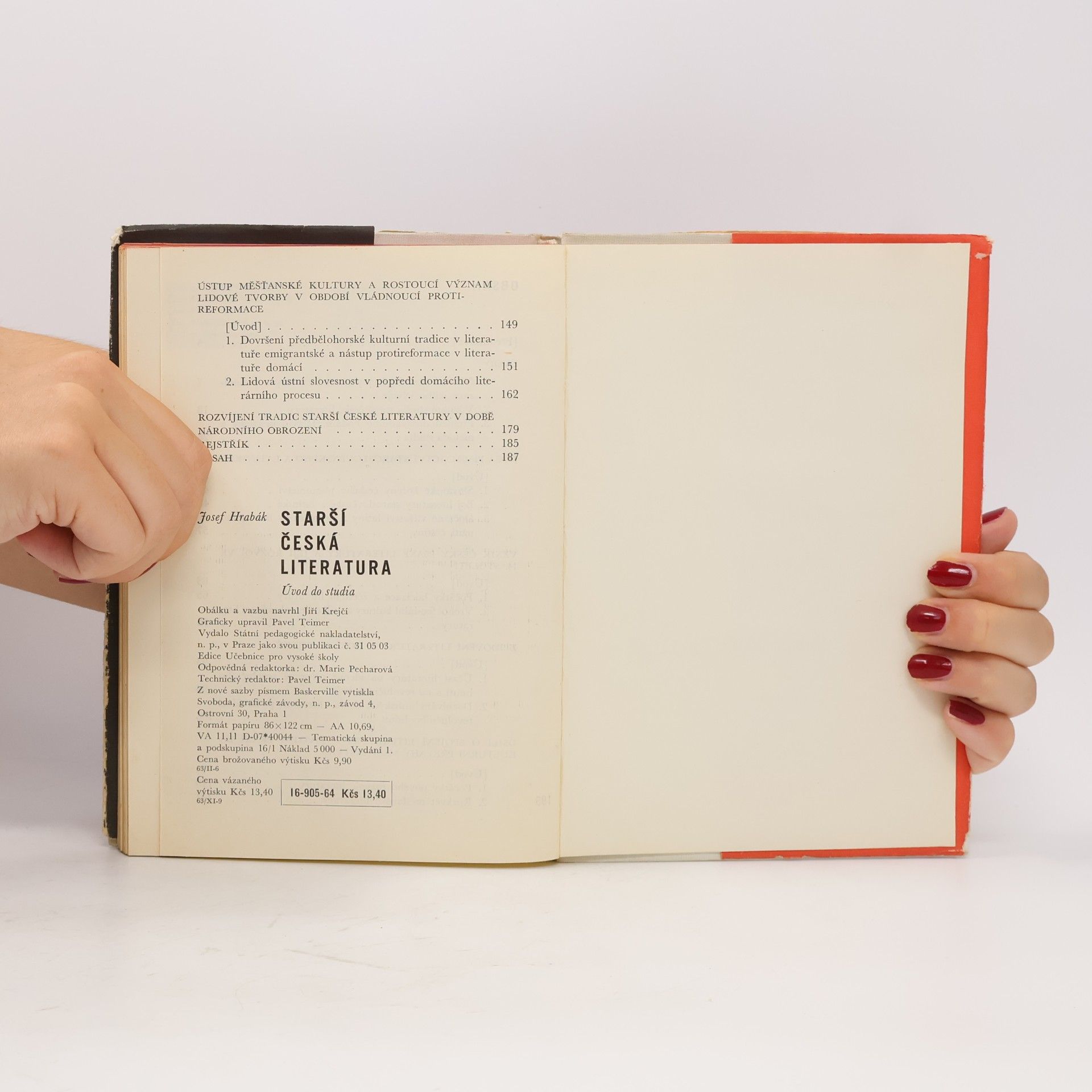 Josef Hrabák Starší česká literatura