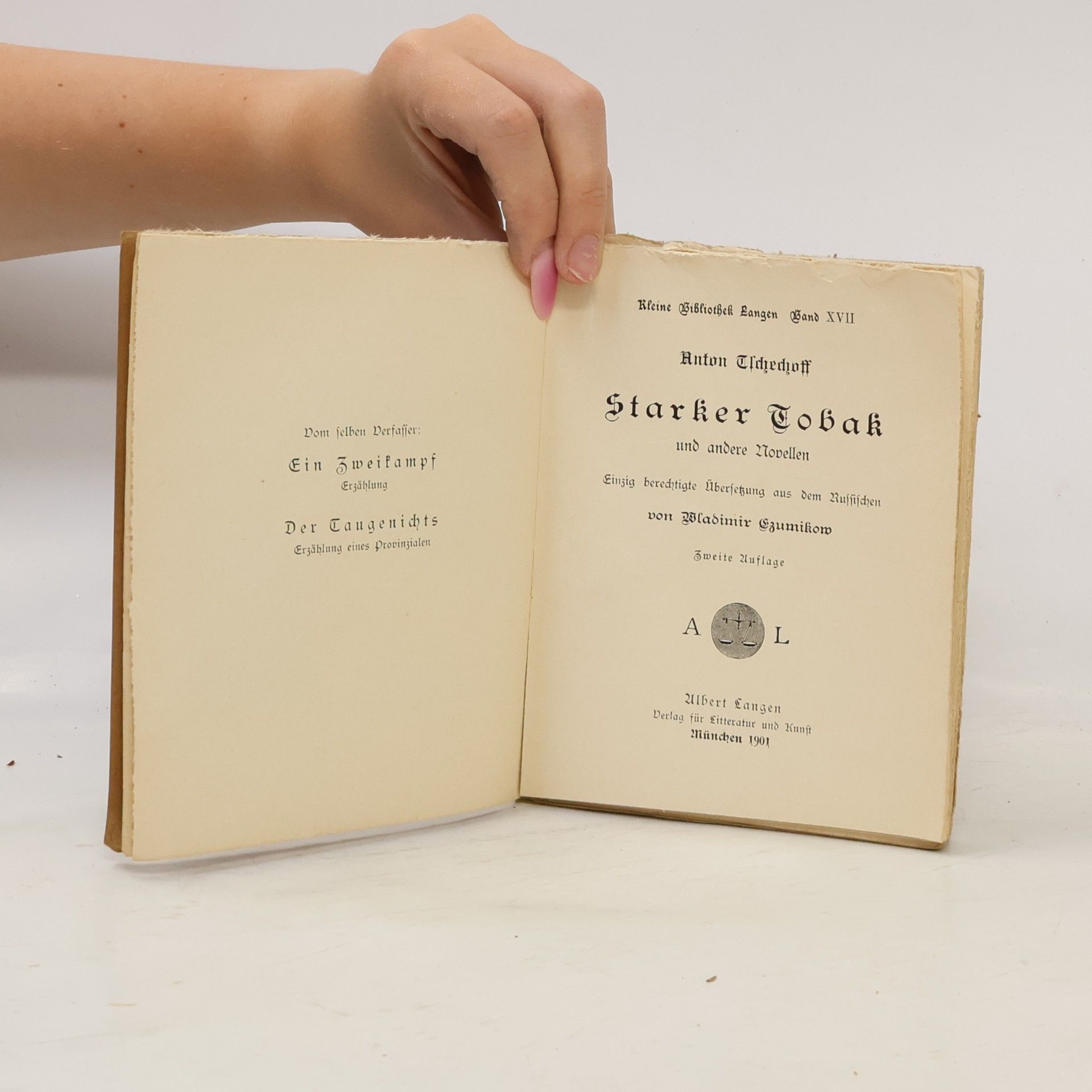 Anton Chekhov Starker Tobak und andere Novellen