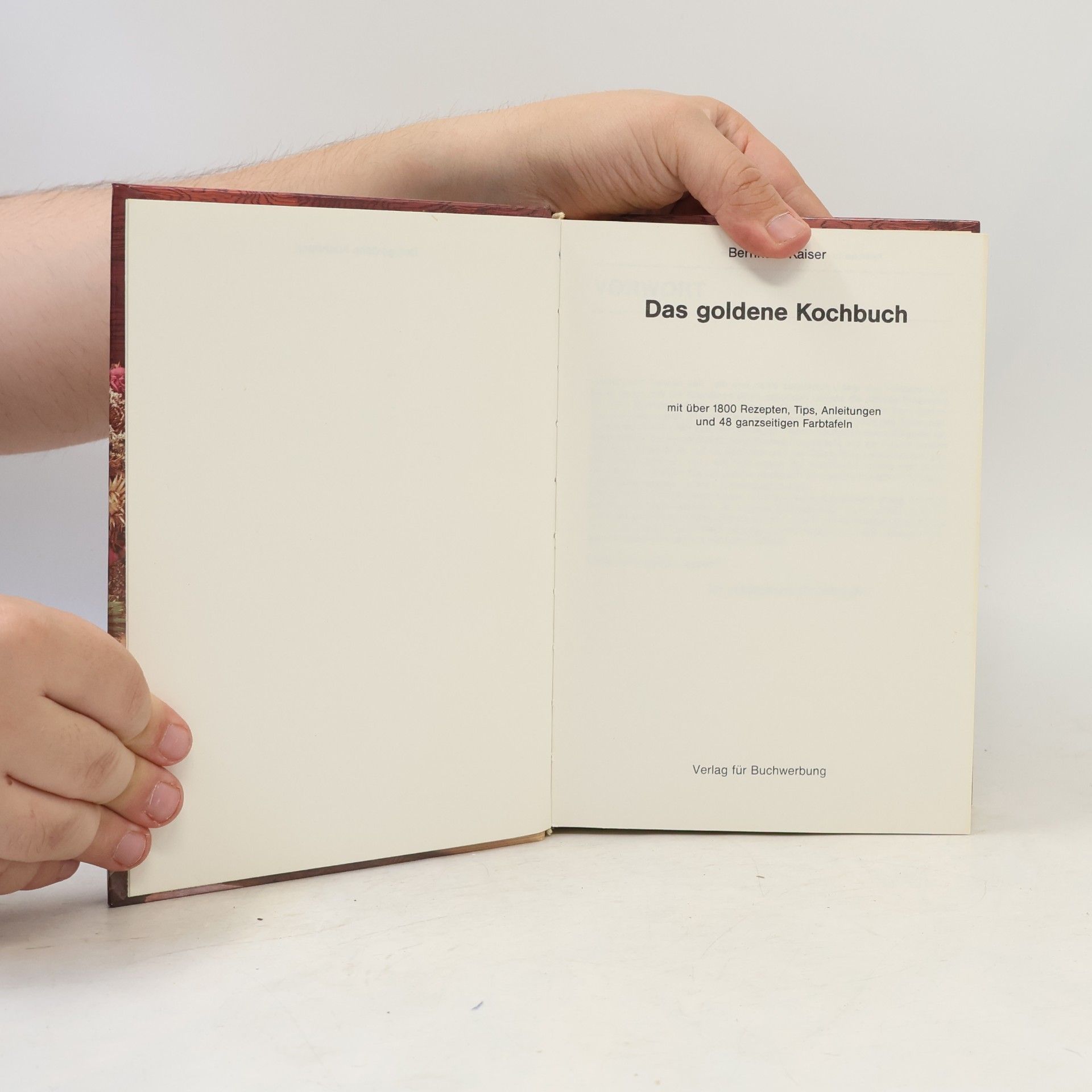 Bernard Kaiser Das goldene Kochbuch