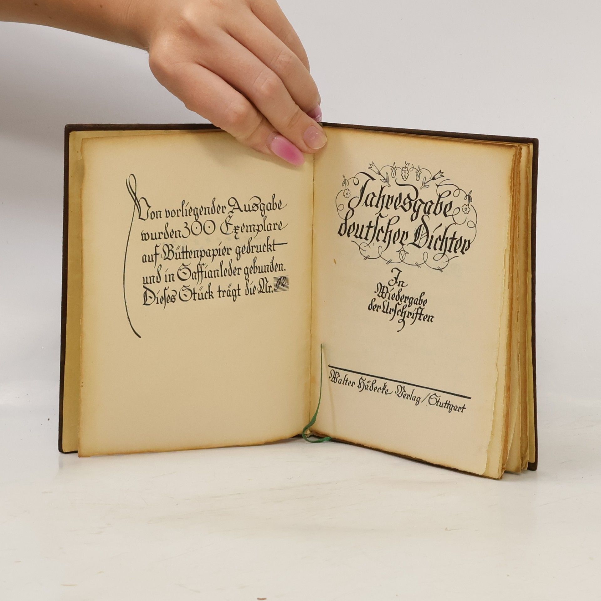 Various authors Jahresgabe deutscher Dichter