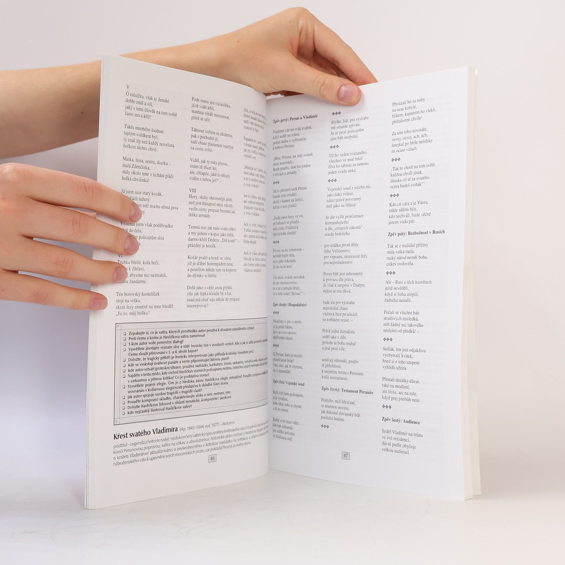 Marie Sochrová Čítanka k literatuře v kostce II