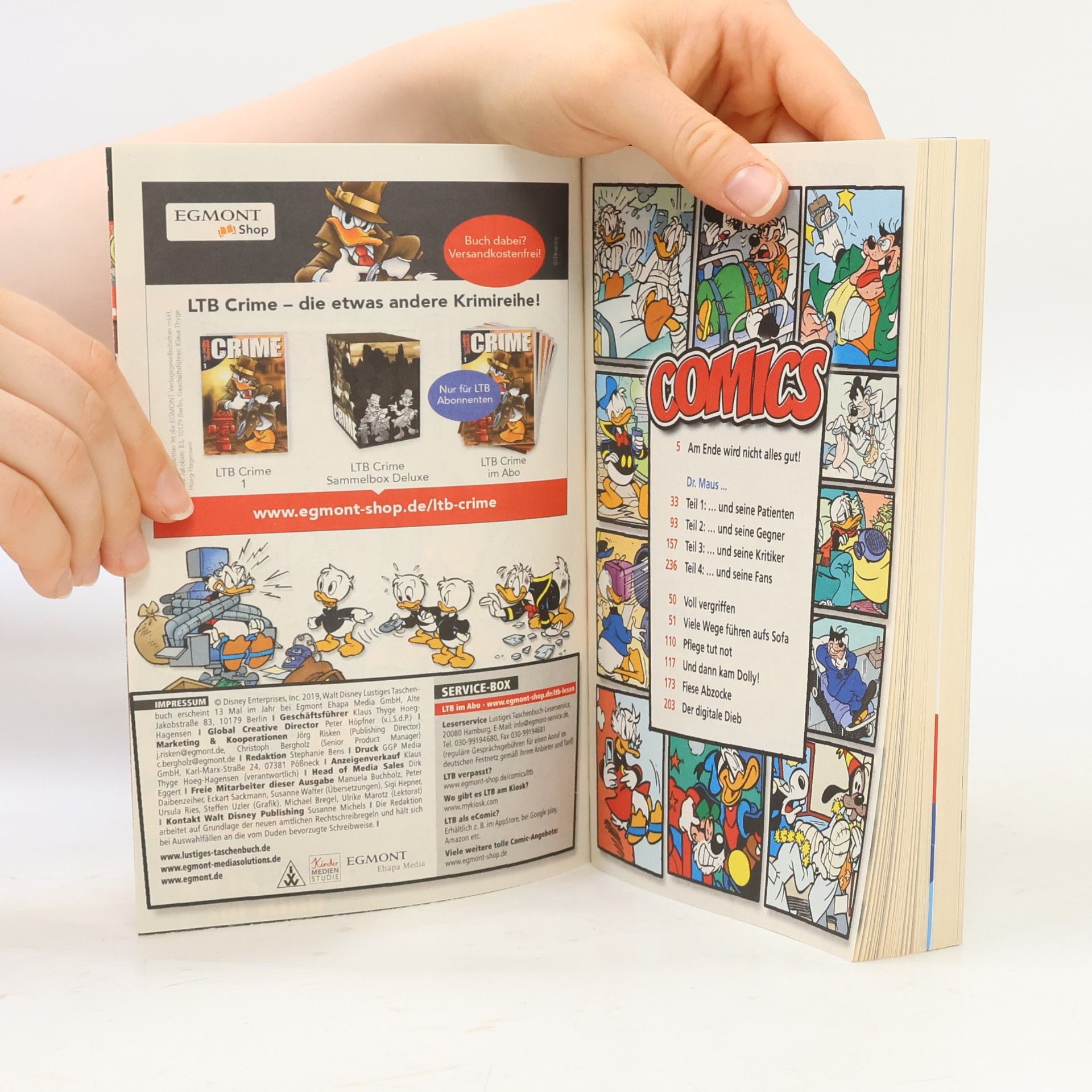 Walt Disney Lustiges Taschenbuch 517. Gute Besserung!