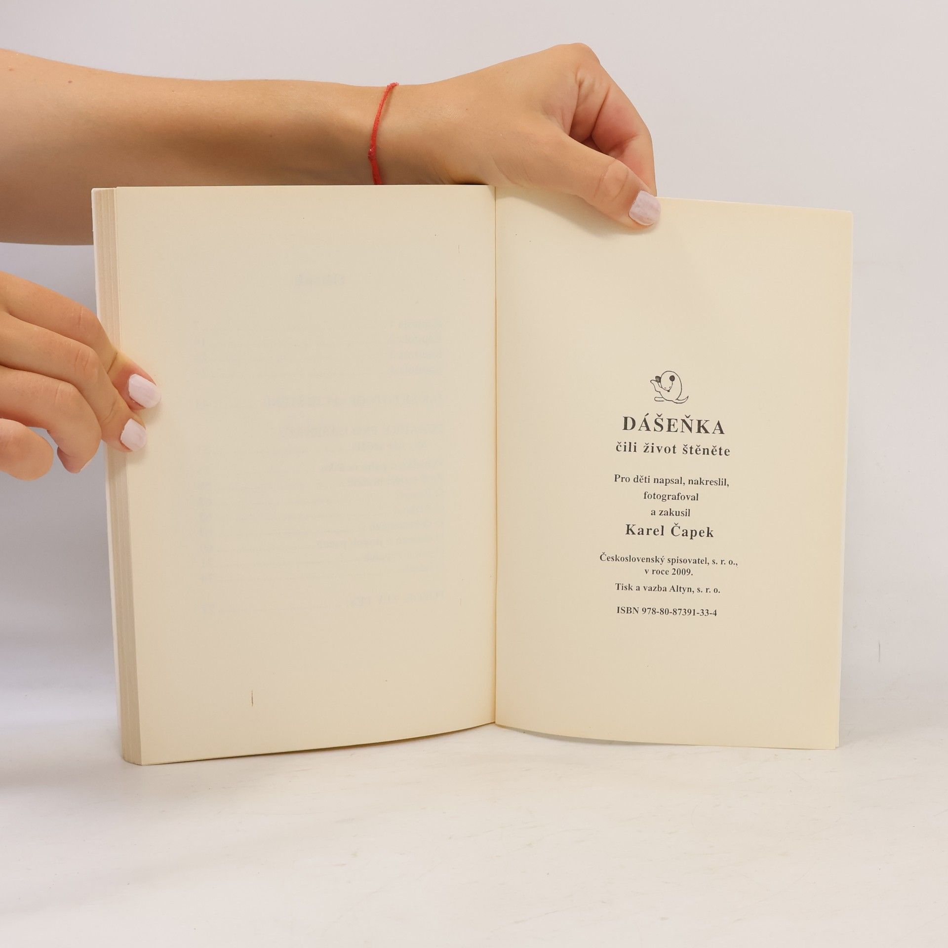 Karel Čapek Dášeňka čili život štěněte