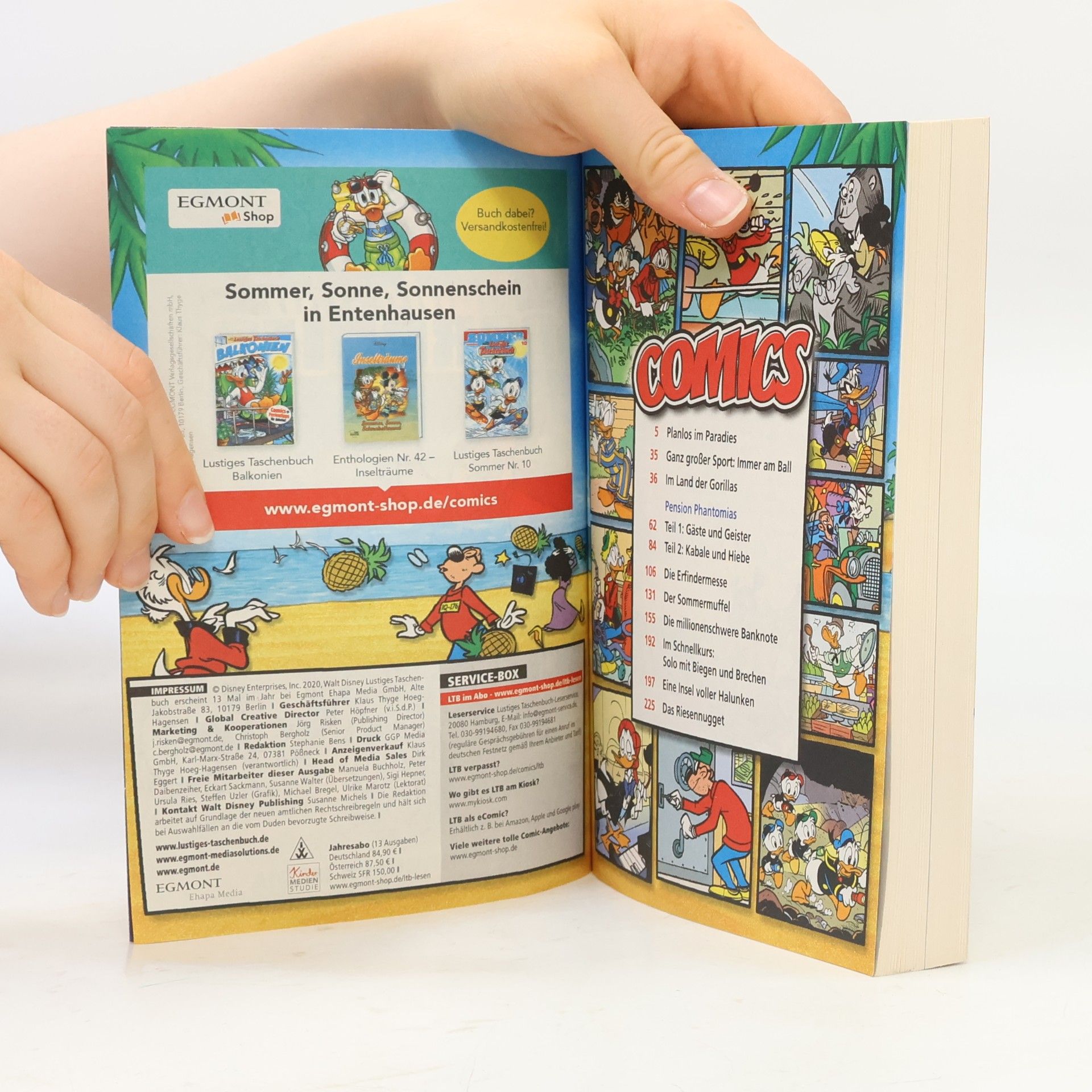 Walt Disney Lustiges Taschenbuch 535. Planlos im Paradies
