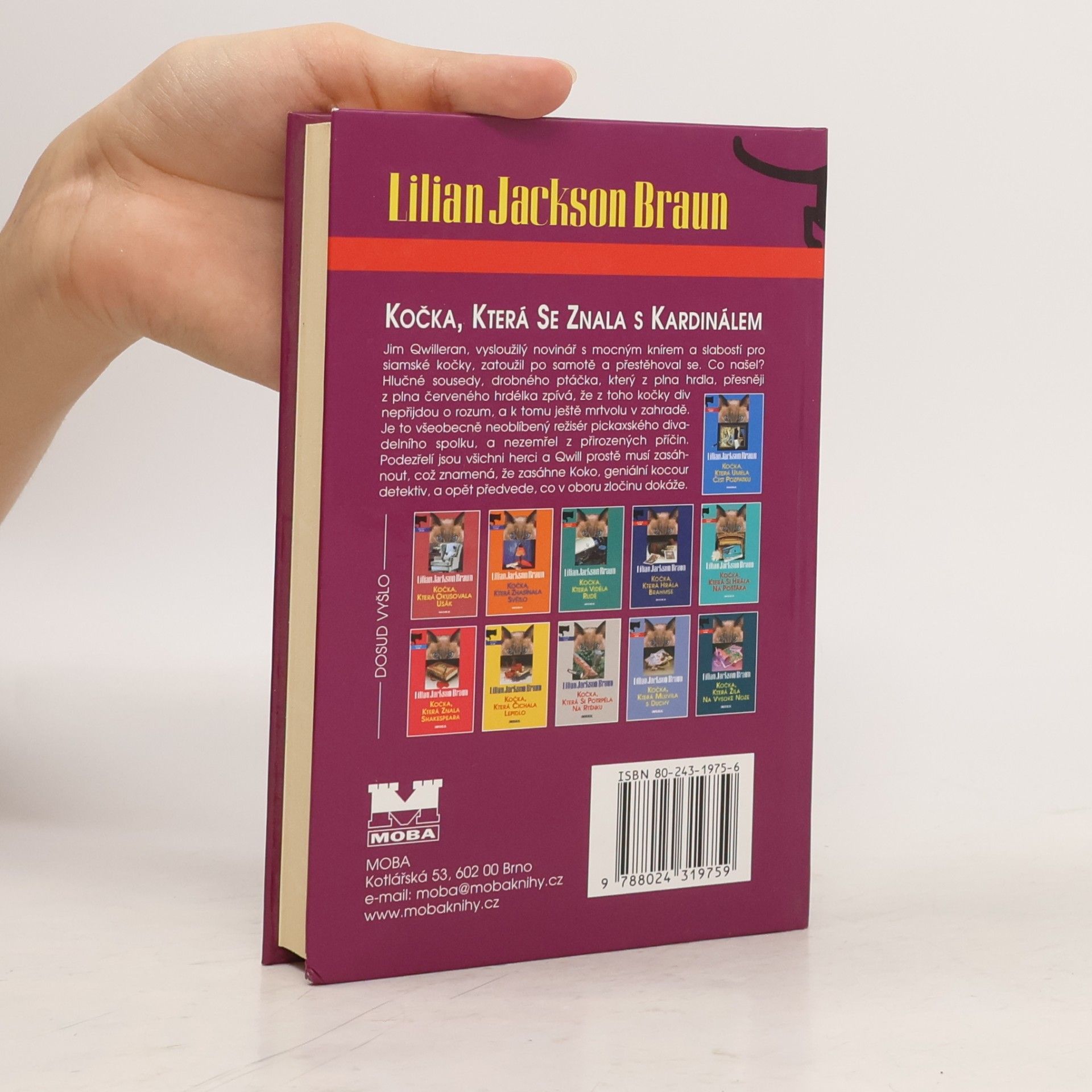Lilian Jackson Braun Kočka, která se znala s kardinálem