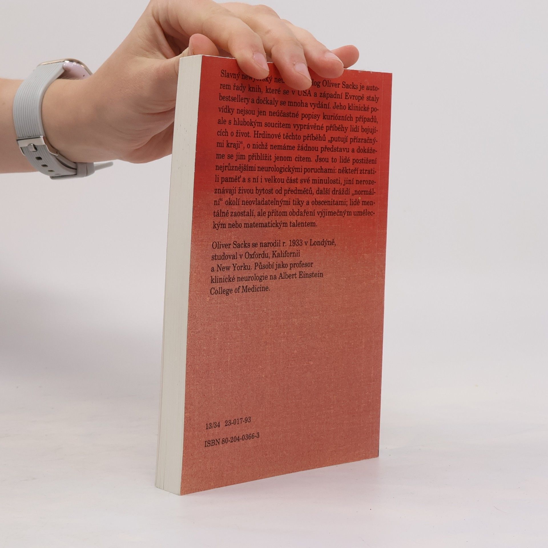 Oliver Sacks Muž, který si pletl manželku s kloboukem