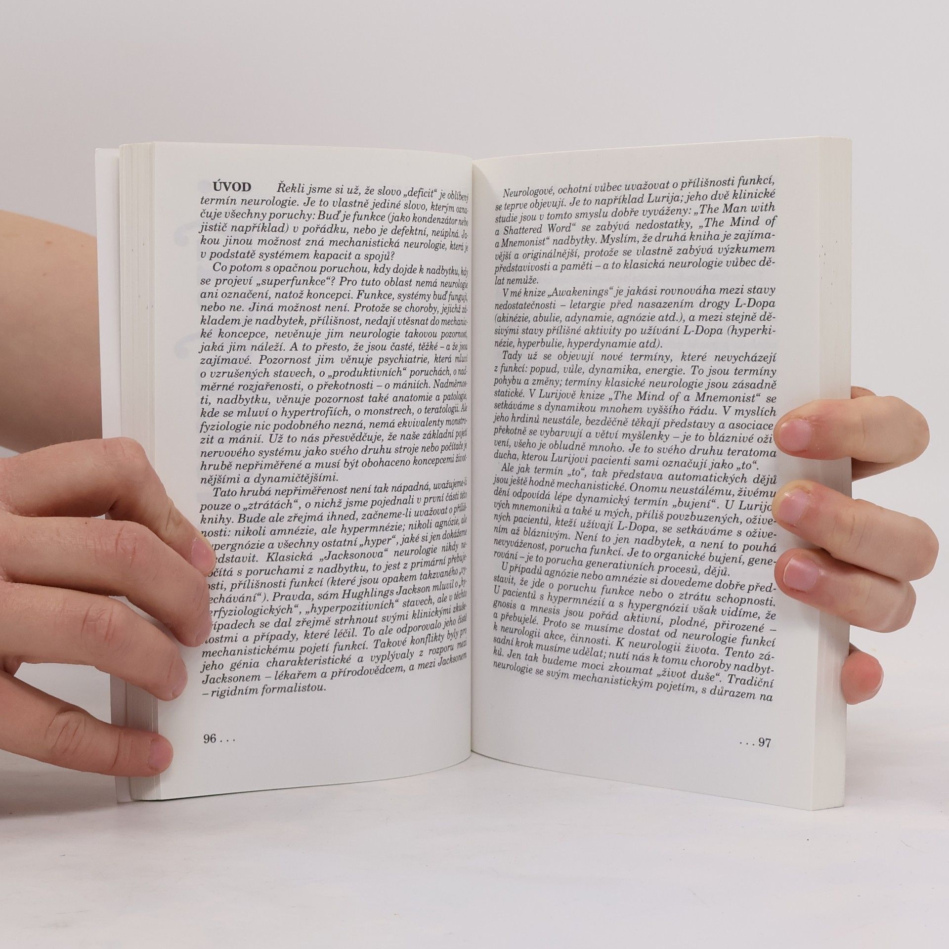 Oliver Sacks Muž, který si pletl manželku s kloboukem