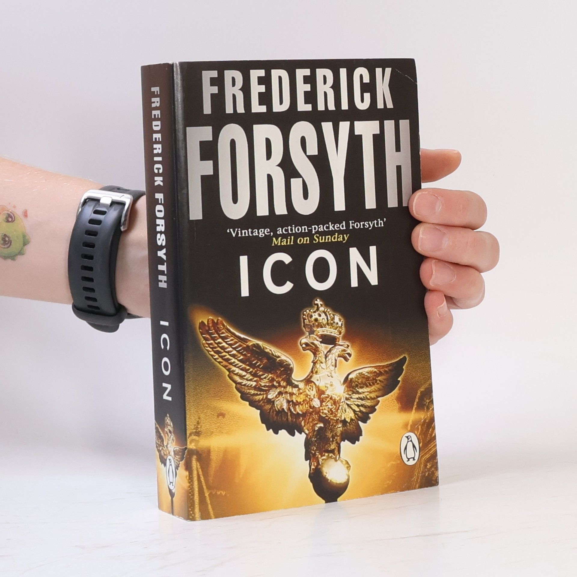 Frederick Forsyth Icon