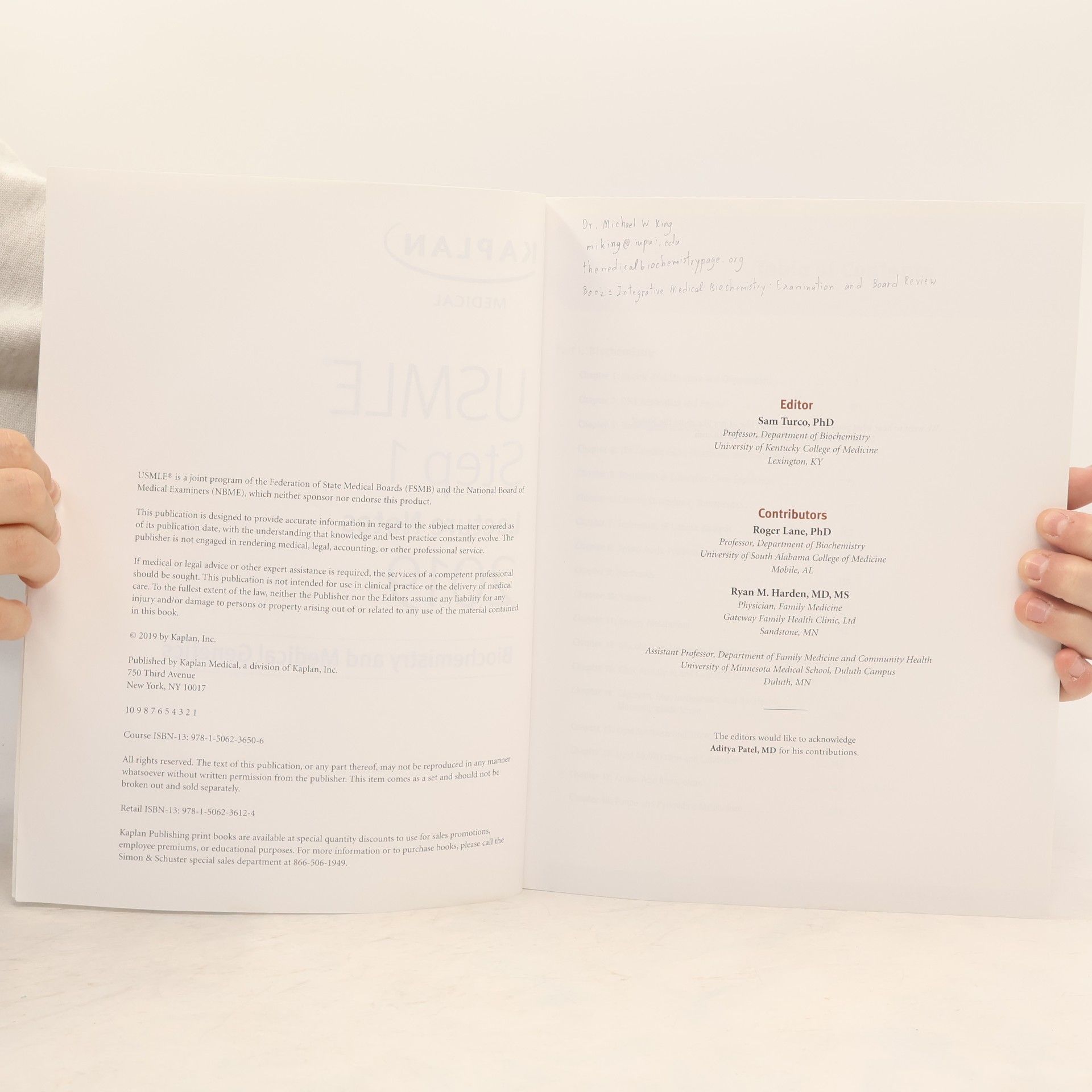 Michael W. King USMLE Step 1
