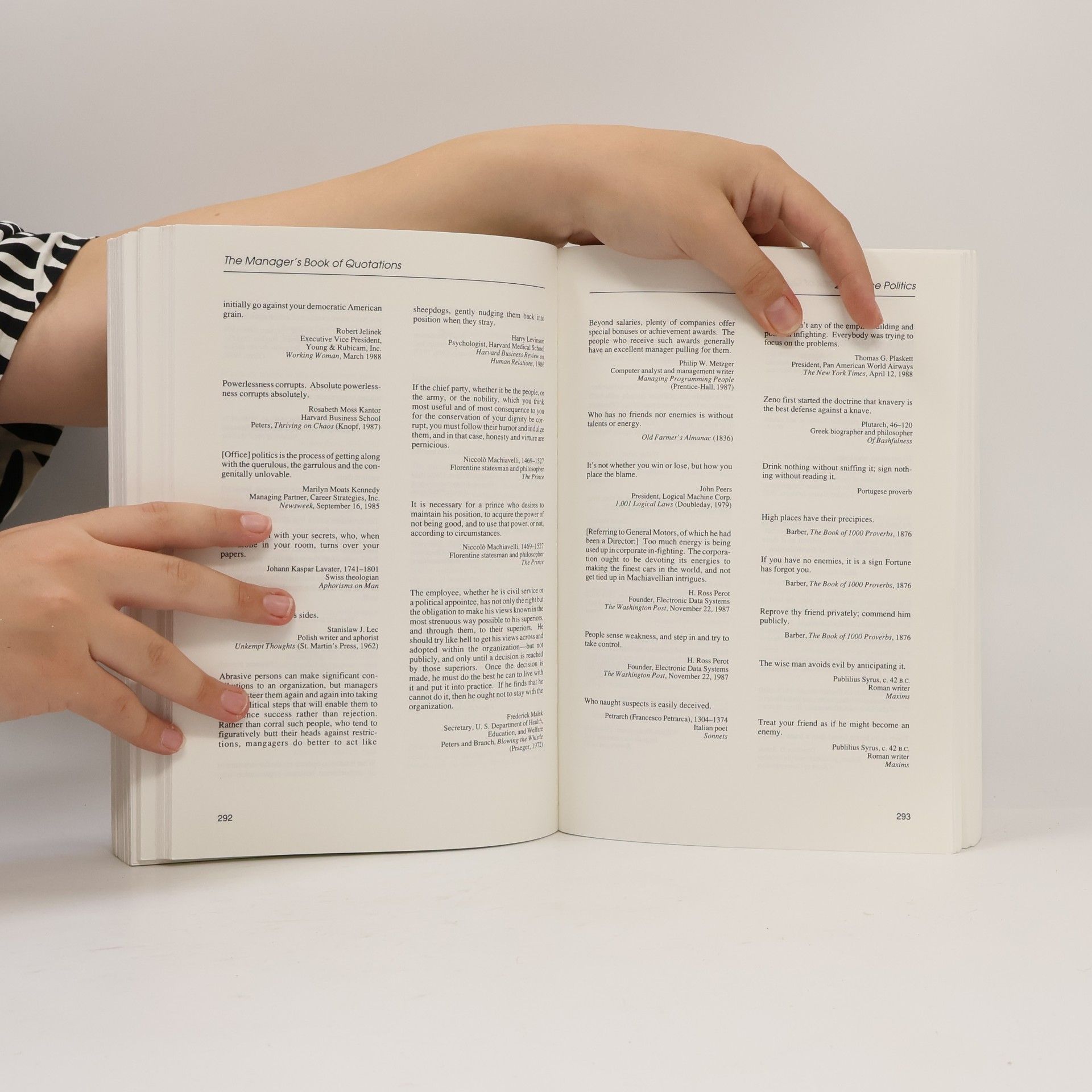 Lewis D. Eigen The Manager's Book of Quotations