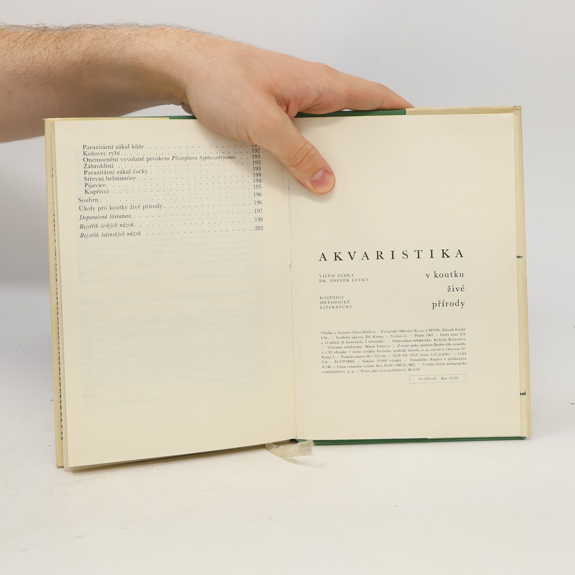 Autorenkollektiv Akvaristika v koutku živé přírody